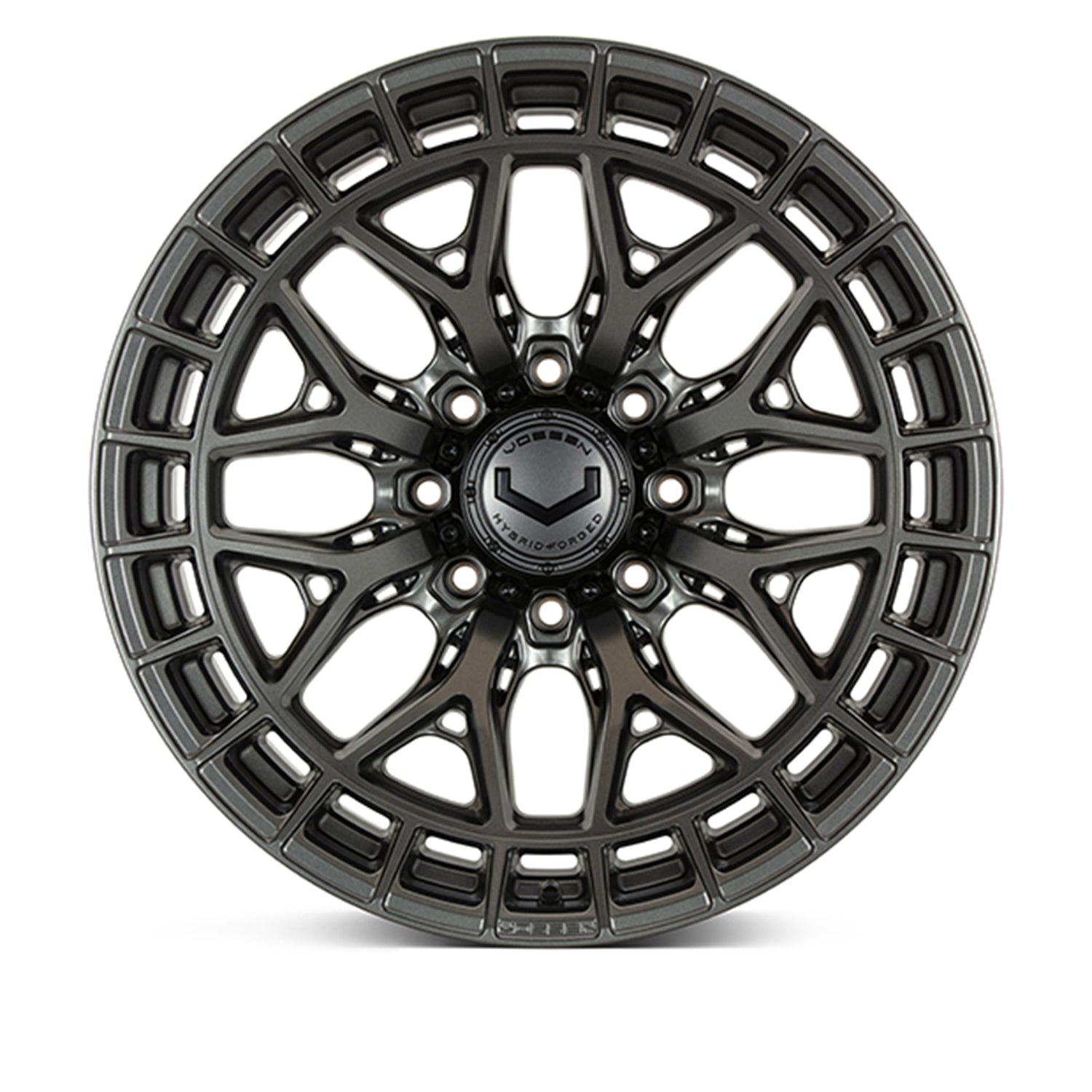 Vossen HFX-1 Forged Alloy Wheels In Matte Gunmetal (8-Lug)
