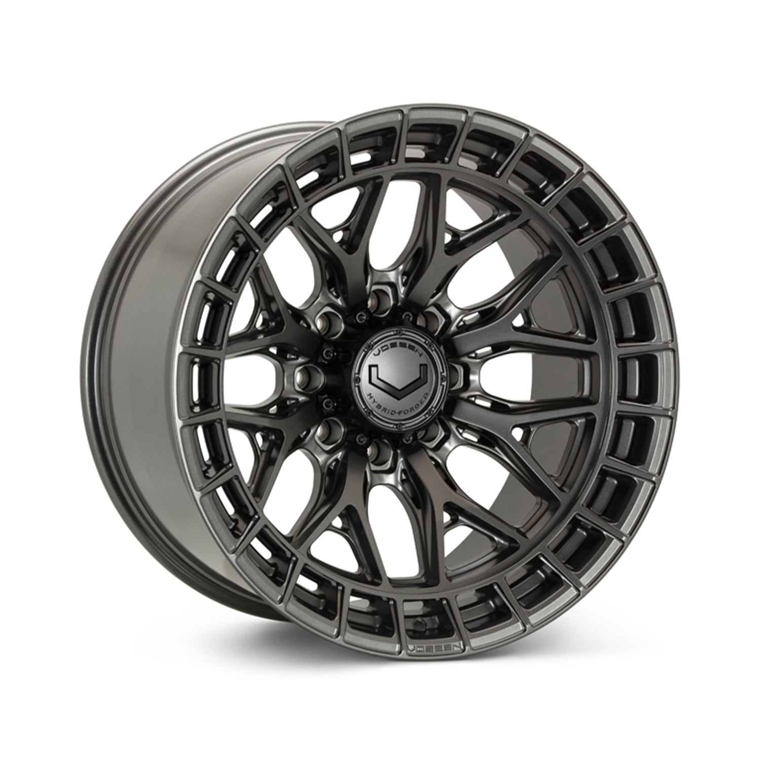 Vossen HFX-1 Forged Alloy Wheels In Matte Gunmetal (8-Lug)