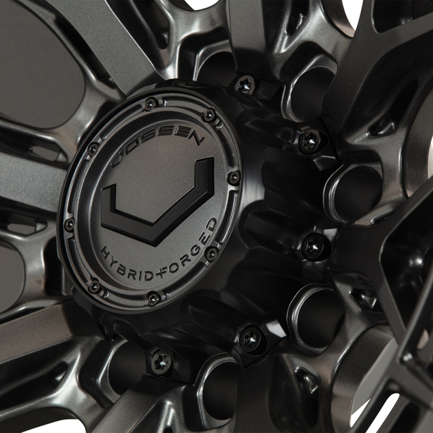 Vossen HFX-1 Forged Alloy Wheels In Matte Gunmetal (8-Lug)
