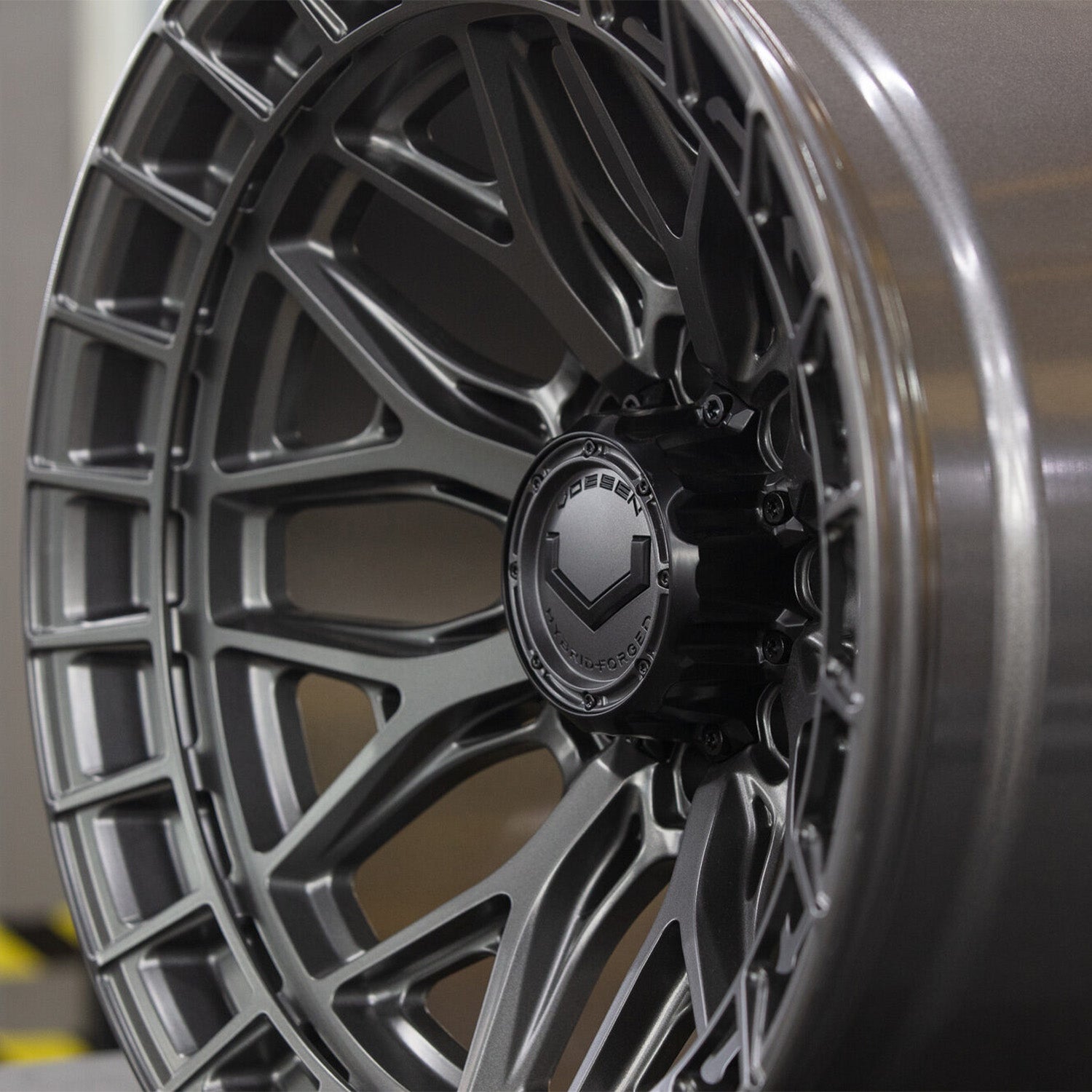 Vossen HFX-1 Forged Alloy Wheels In Matte Gunmetal (8-Lug)