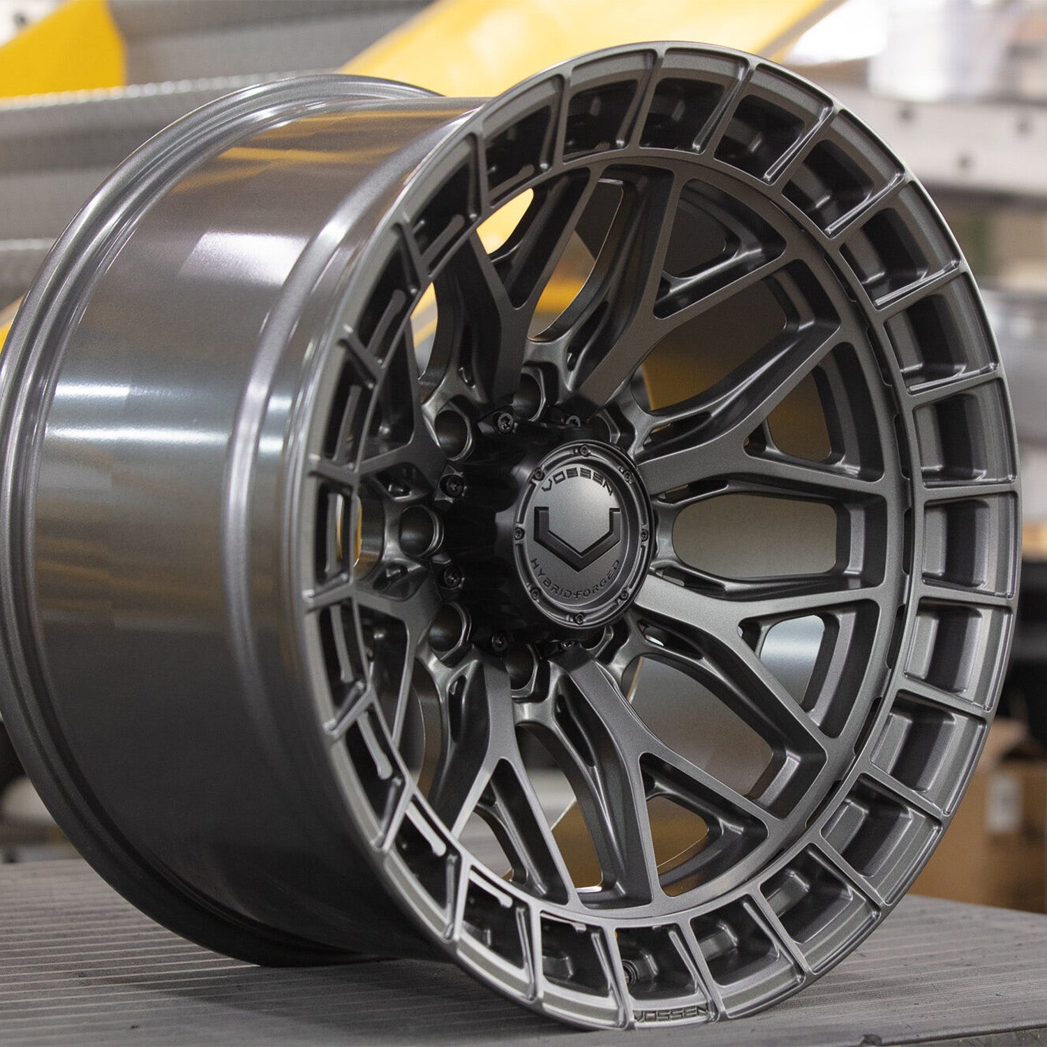 Vossen HFX-1 Forged Alloy Wheels In Matte Gunmetal (8-Lug)