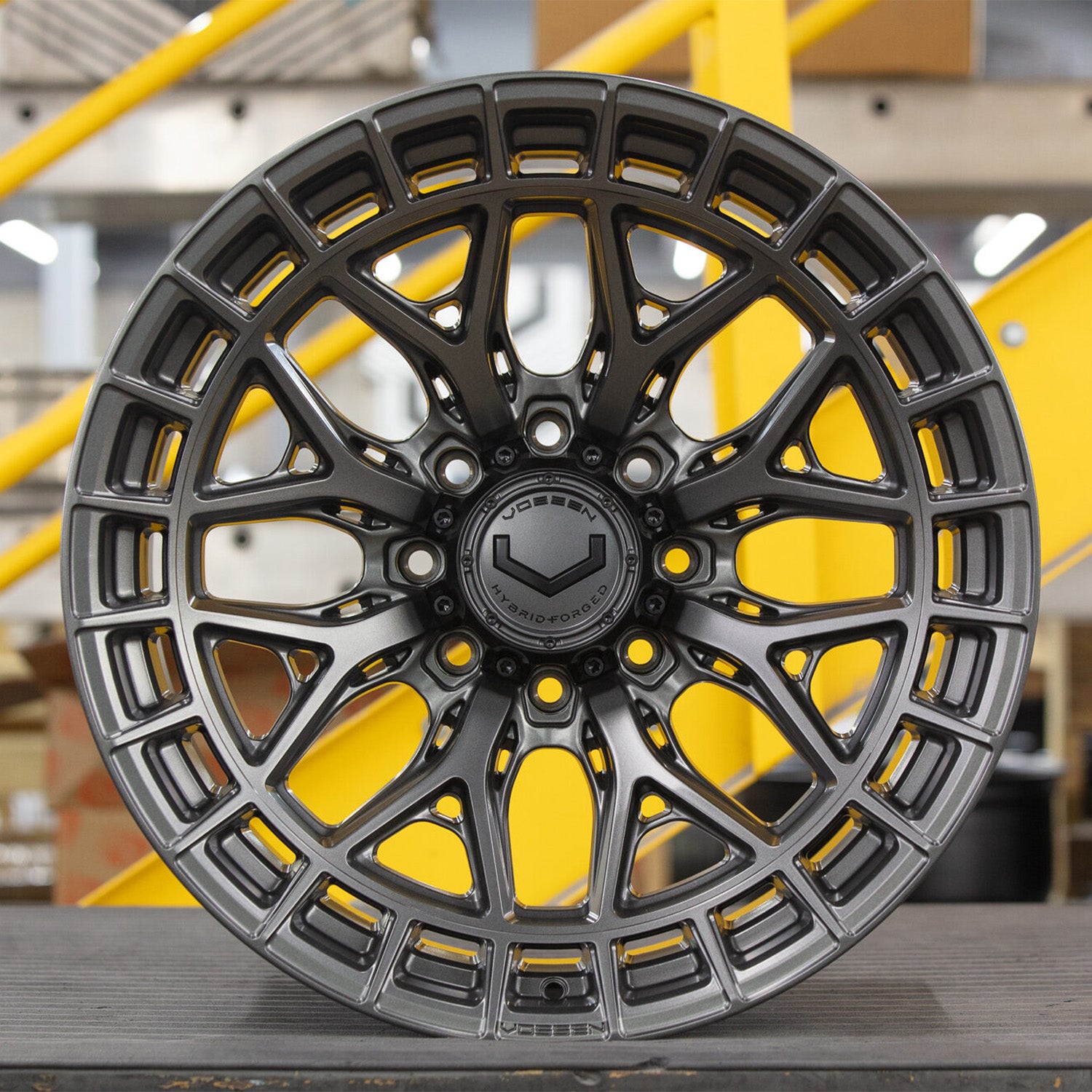 Vossen HFX-1 Forged Alloy Wheels In Matte Gunmetal (8-Lug)