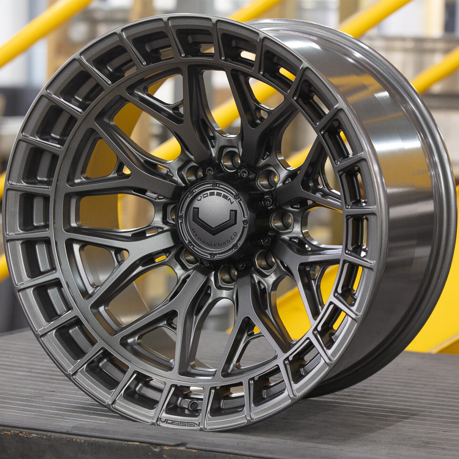 Vossen HFX-1 Forged Alloy Wheels In Matte Gunmetal (8-Lug)
