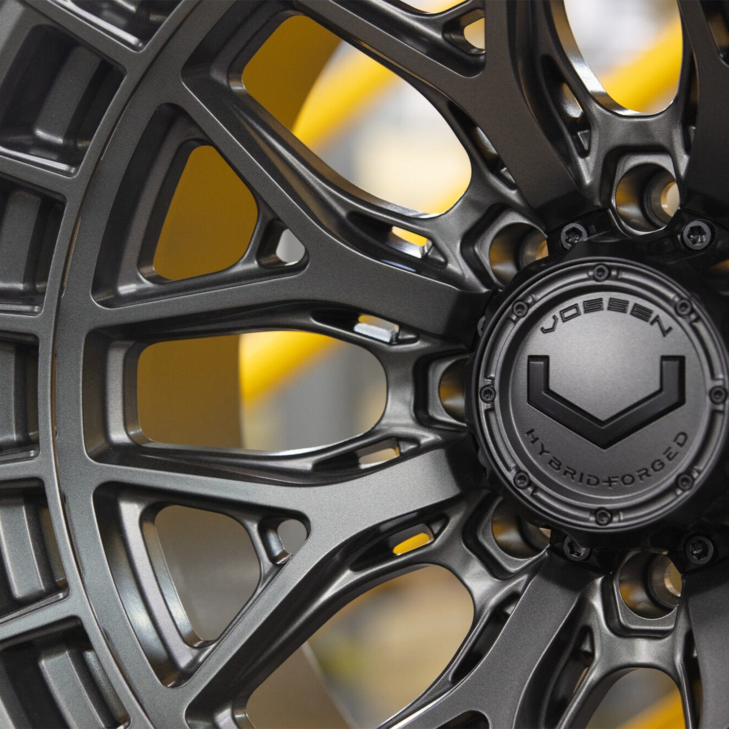 Vossen HFX-1 Forged Alloy Wheels In Matte Gunmetal (8-Lug)