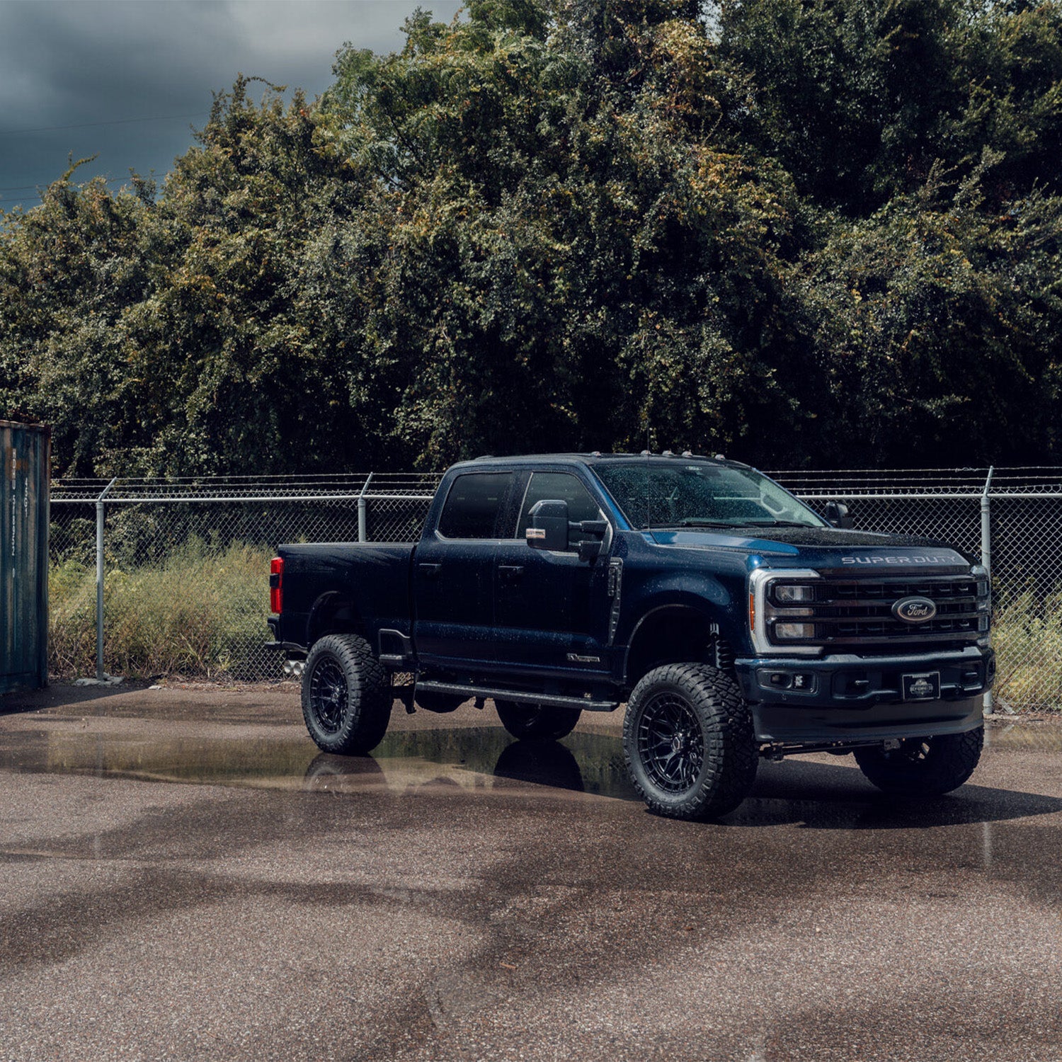 Vossen HFX-1 Forged Alloy Wheels In Satin Black (8-Lug)
