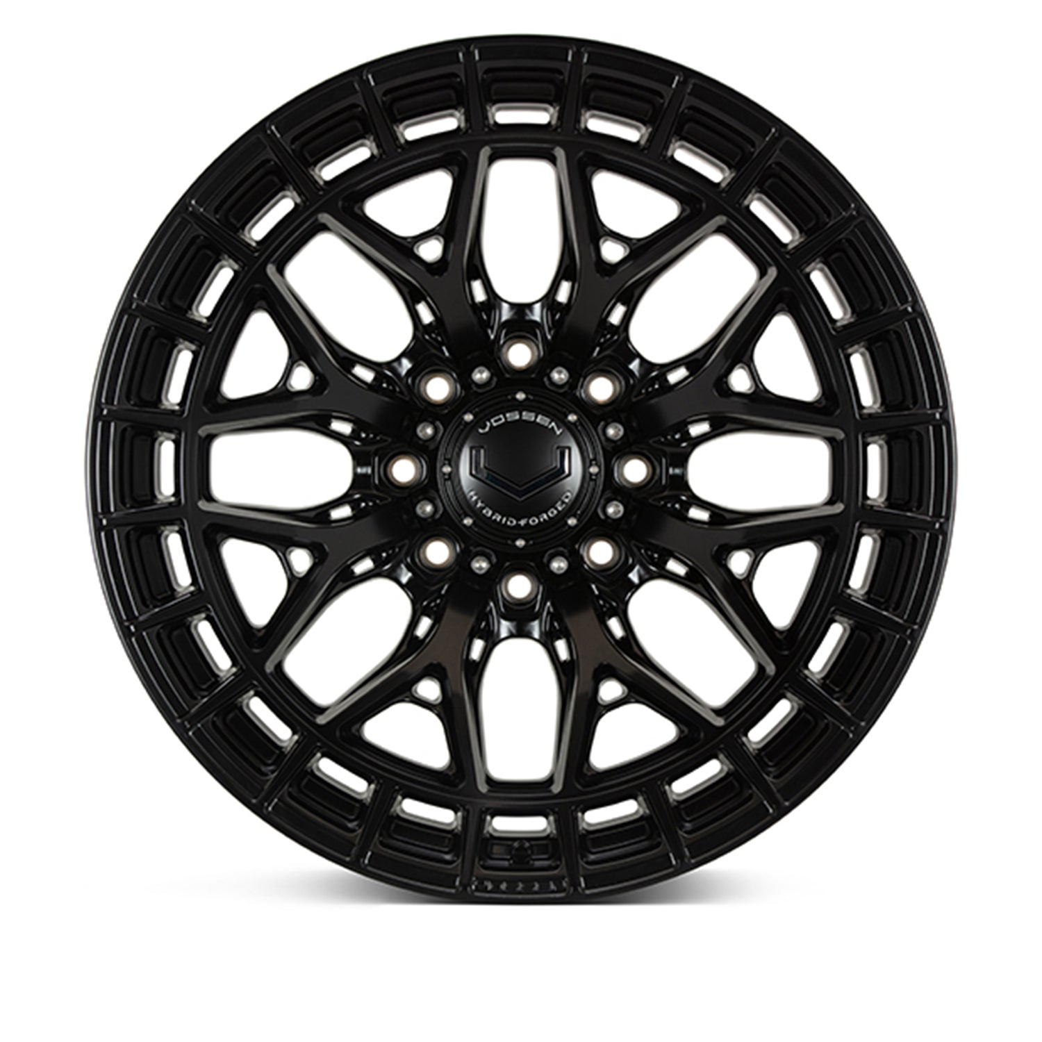 Vossen HFX-1 Forged Alloy Wheels In Satin Black (8-Lug)