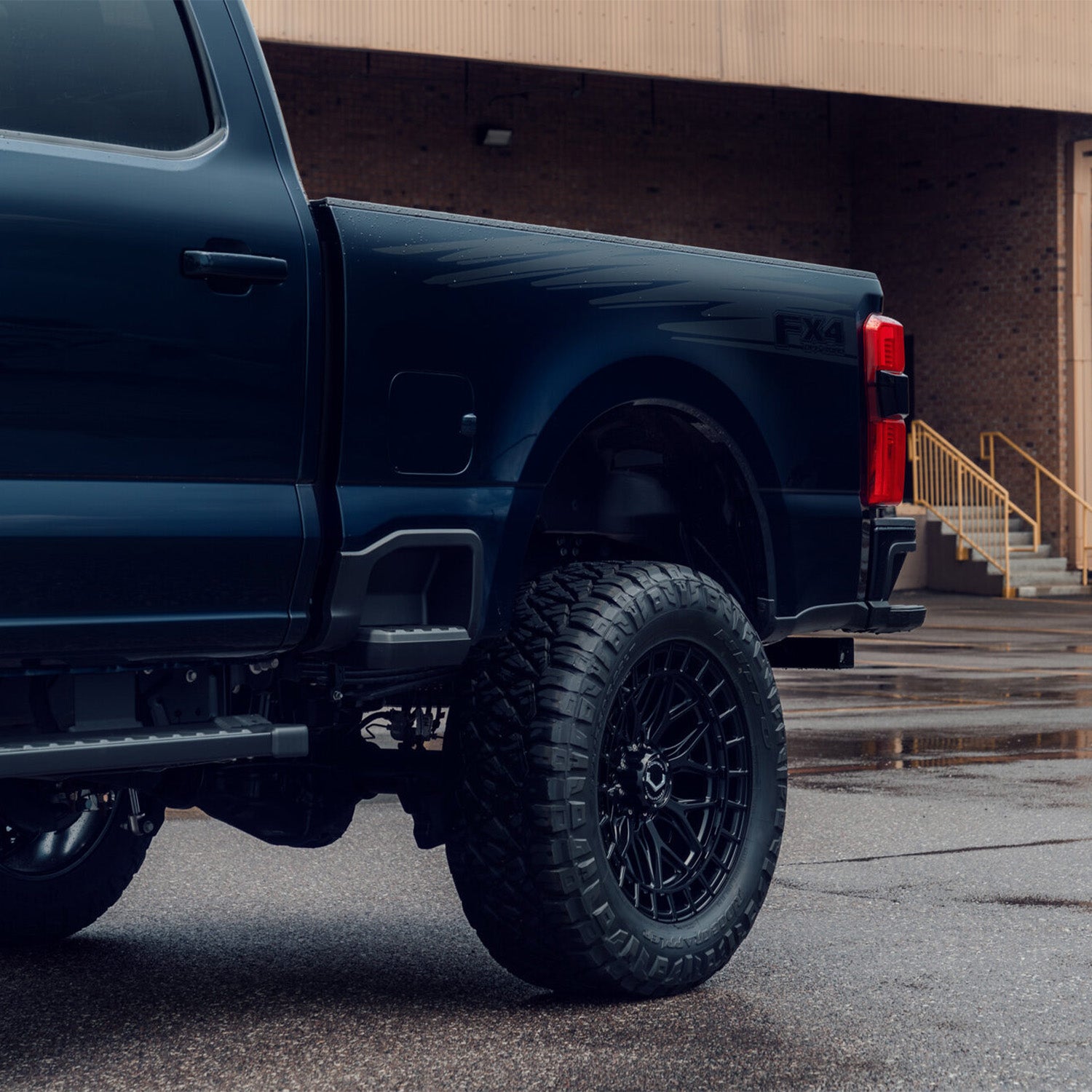 Vossen HFX-1 Forged Alloy Wheels In Satin Black (8-Lug)