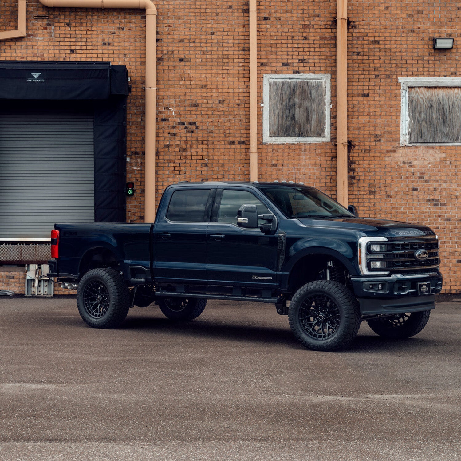 Vossen HFX-1 Forged Alloy Wheels In Satin Black (8-Lug)