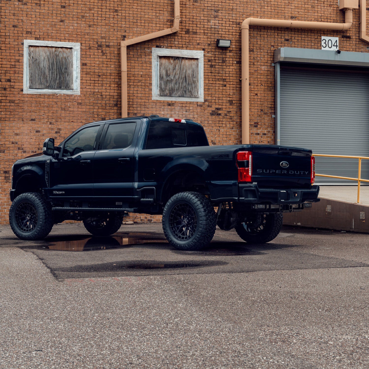 Vossen HFX-1 Forged Alloy Wheels In Satin Black (8-Lug)