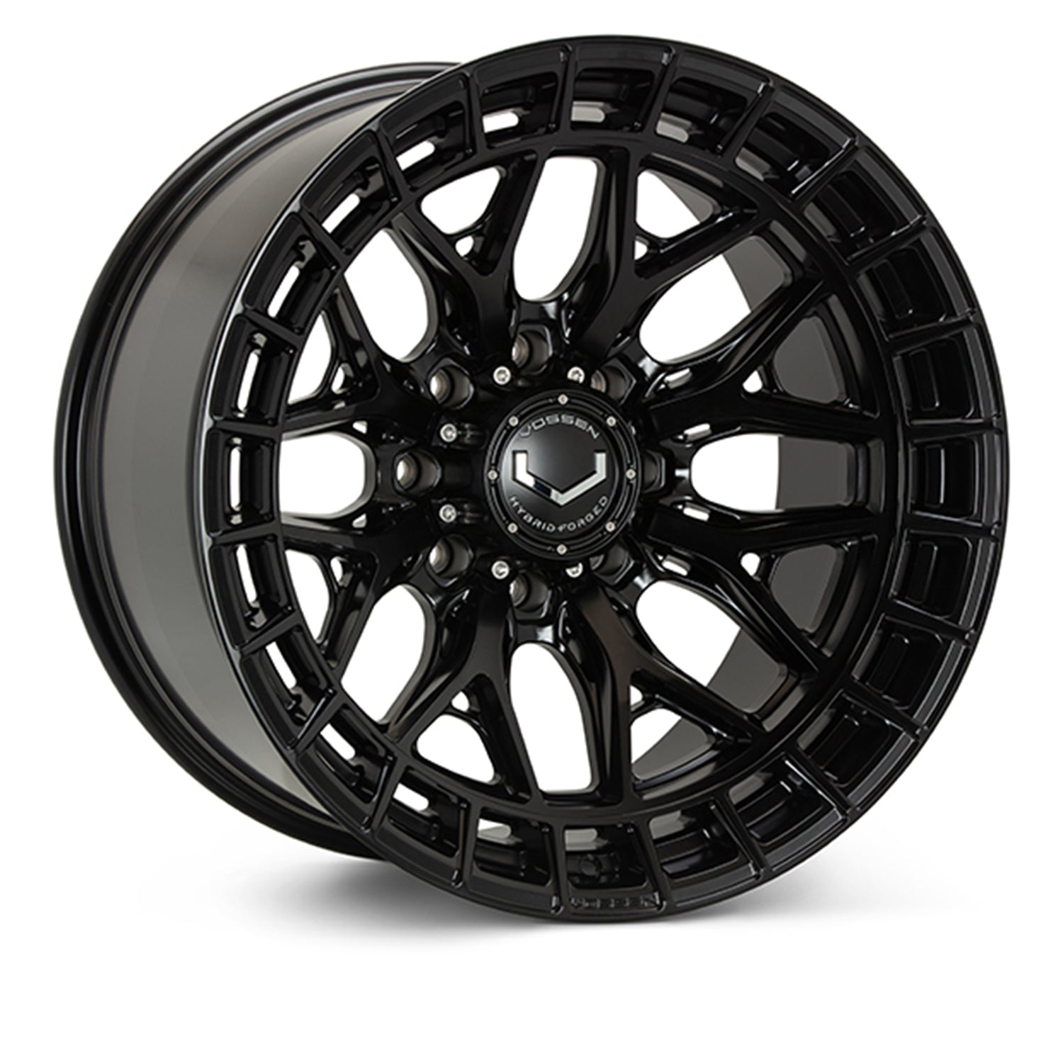 Vossen HFX-1 Forged Alloy Wheels In Satin Black (8-Lug)