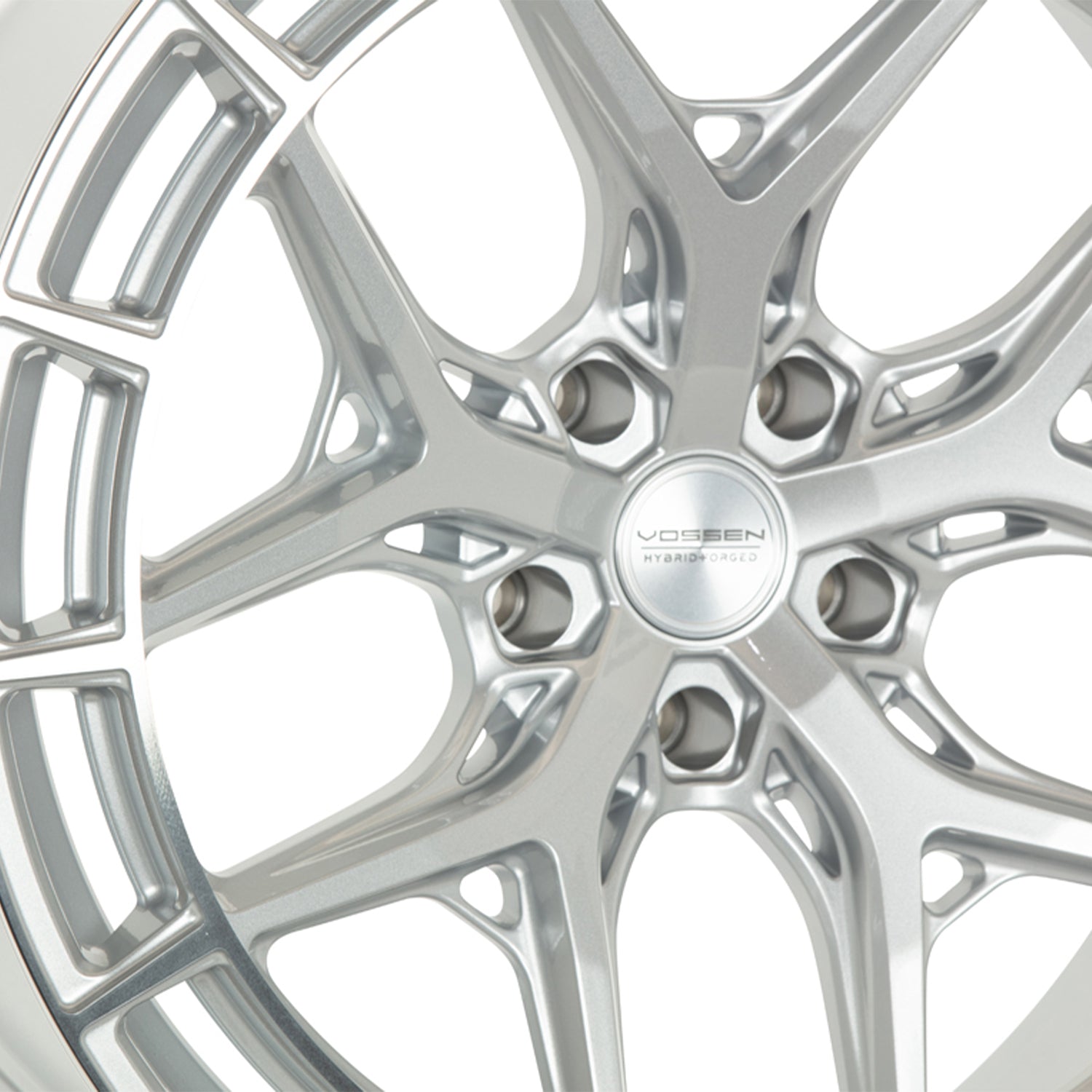 Vossen HFX-1 Forged Alloy Wheels In Silver Polished (5-Lug)