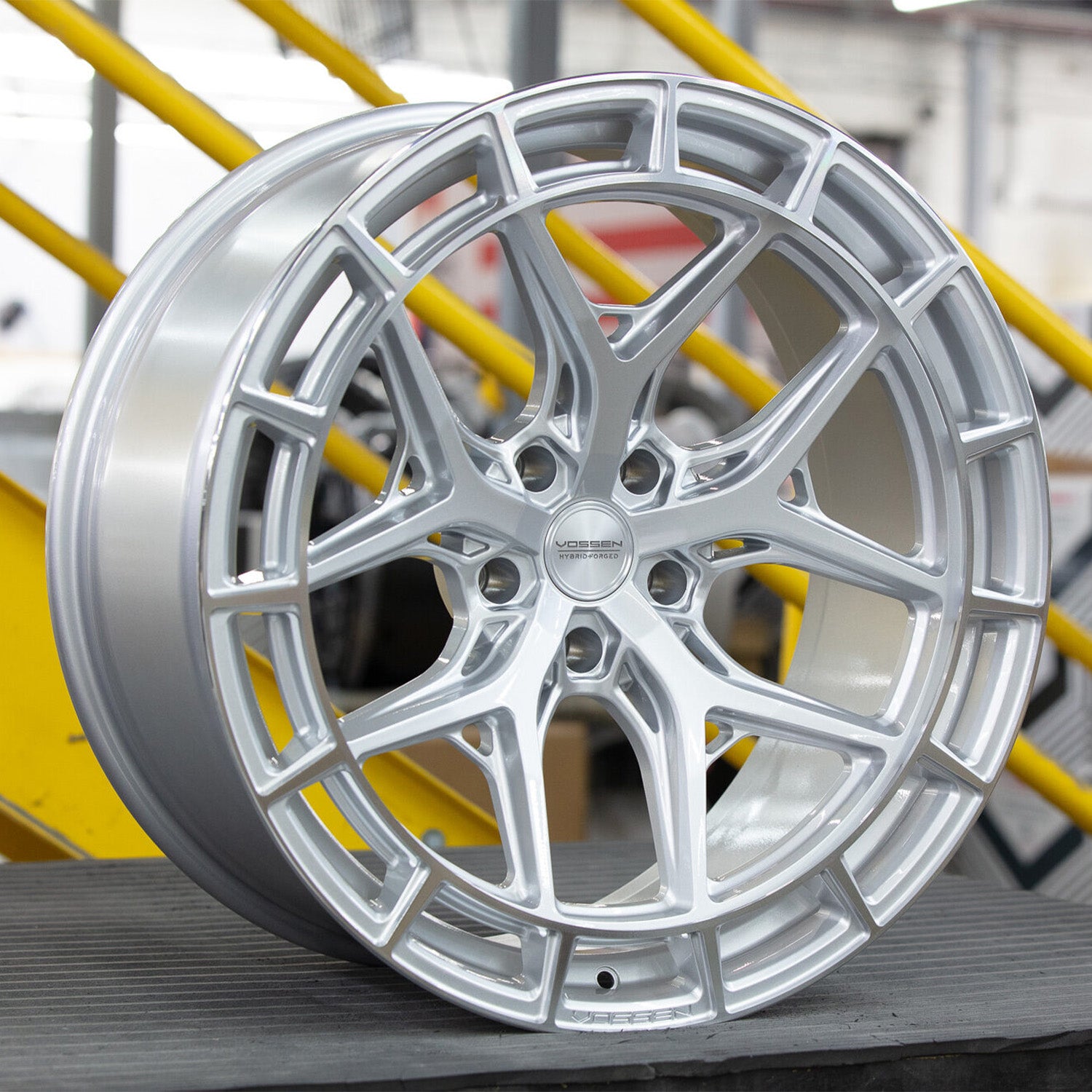 Vossen HFX-1 Forged Alloy Wheels In Silver Polished (5-Lug)