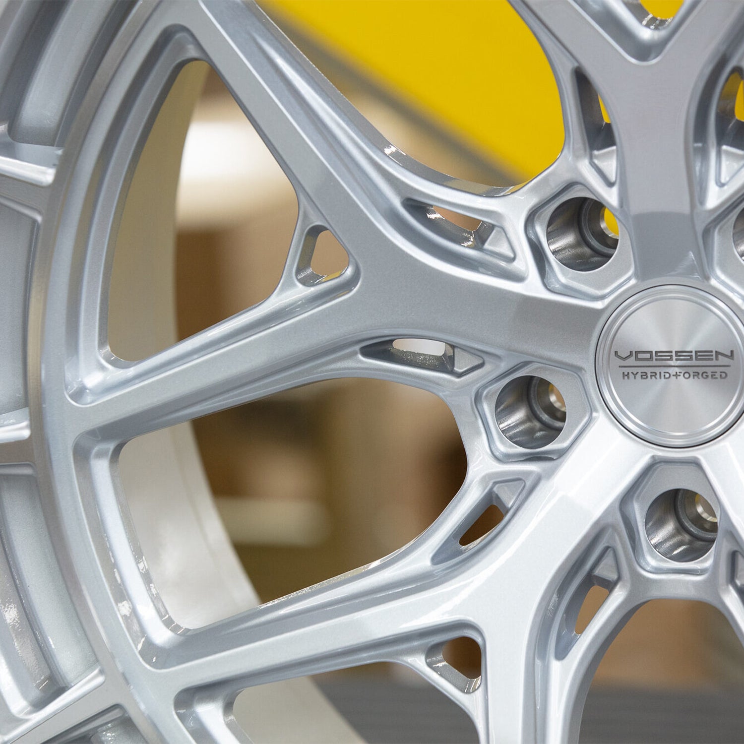 Vossen HFX-1 Forged Alloy Wheels In Silver Polished (5-Lug)