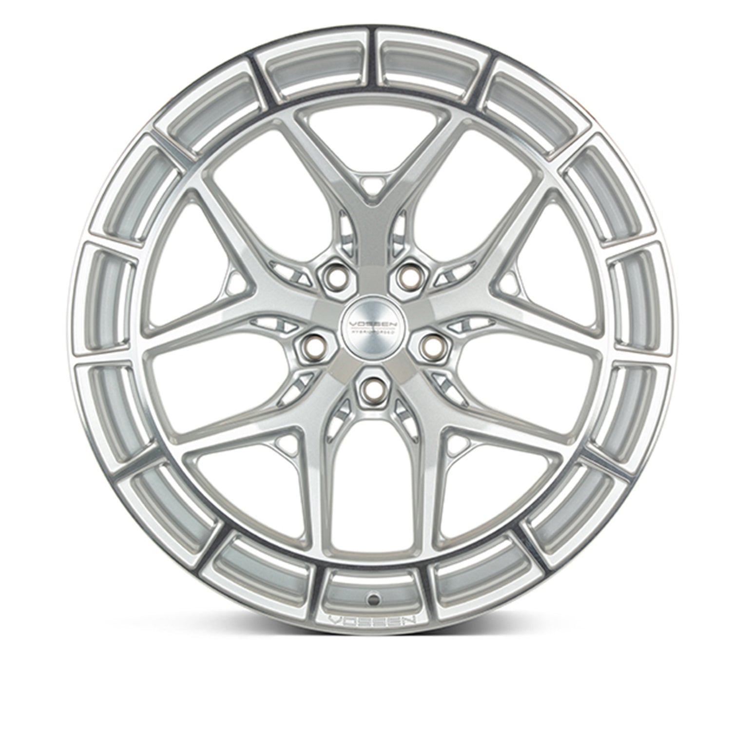 Vossen HFX-1 Forged Alloy Wheels In Silver Polished (5-Lug)
