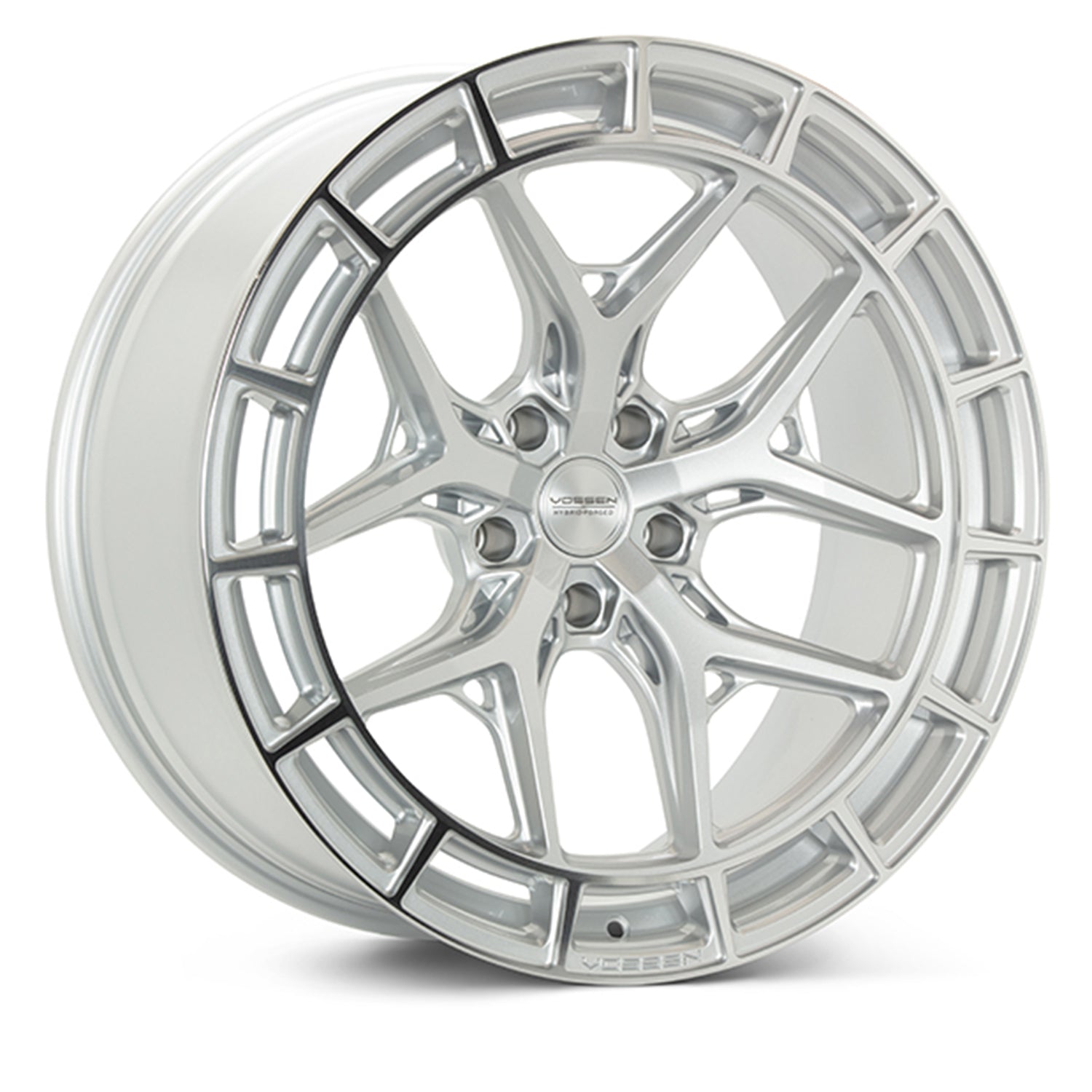 Vossen HFX-1 Forged Alloy Wheels In Silver Polished (5-Lug)