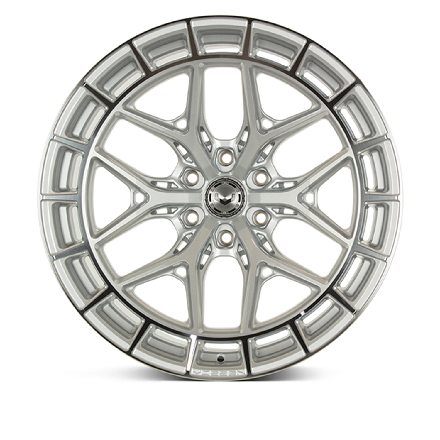 Vossen HFX-1 Forged Alloy Wheels In Silver Polished (6-Lug)