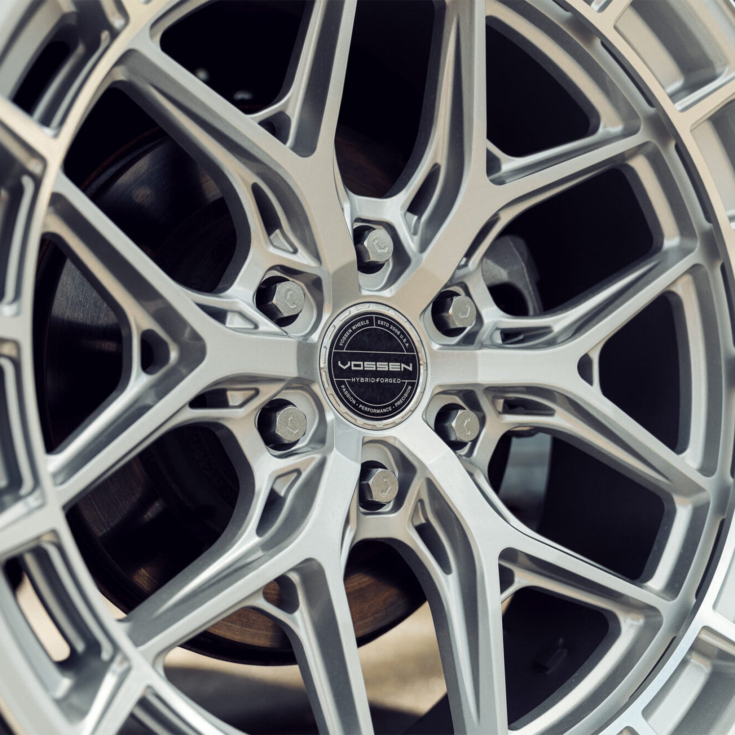 Vossen HFX-1 Forged Alloy Wheels In Silver Polished (6-Lug)