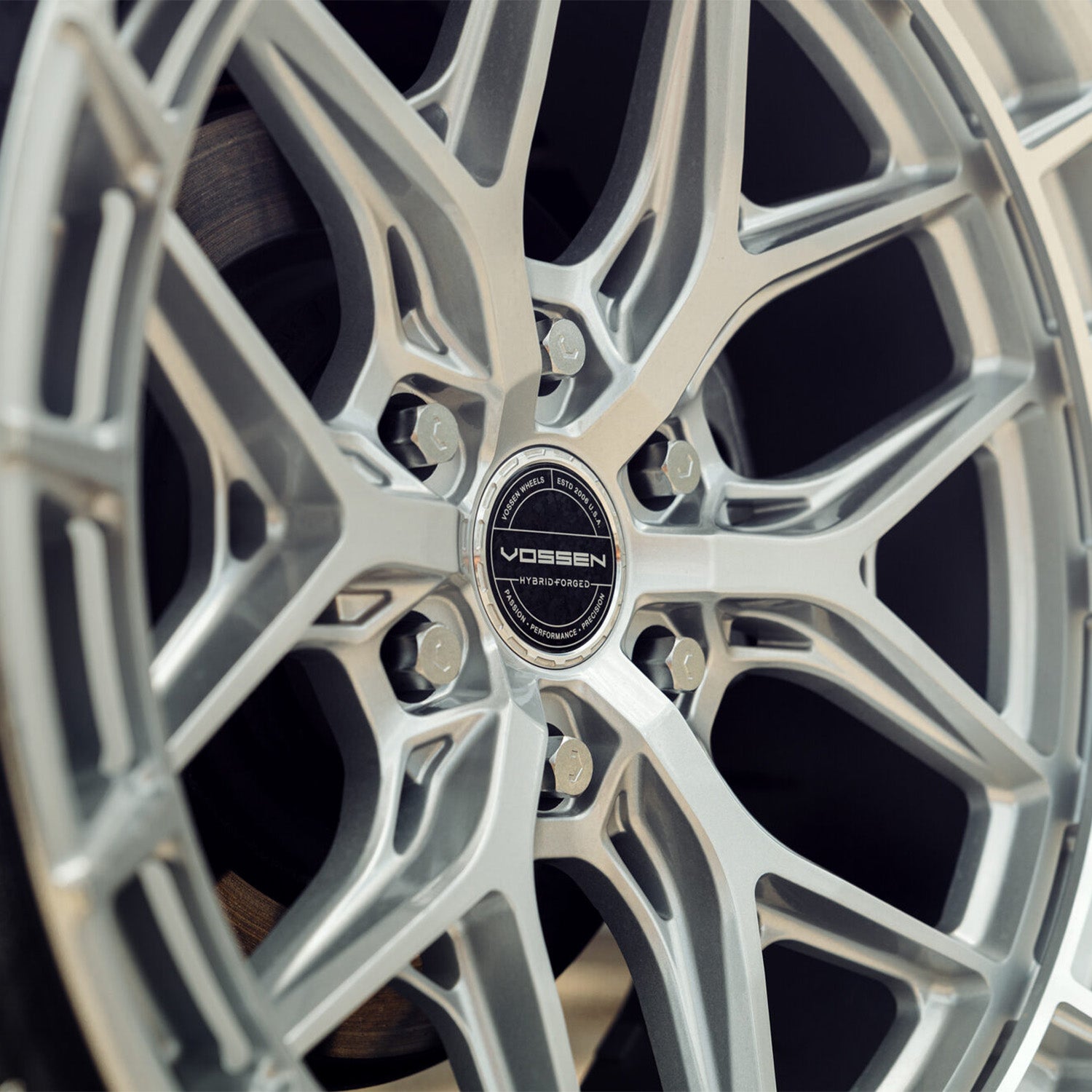 Vossen HFX-1 Forged Alloy Wheels In Silver Polished (6-Lug)