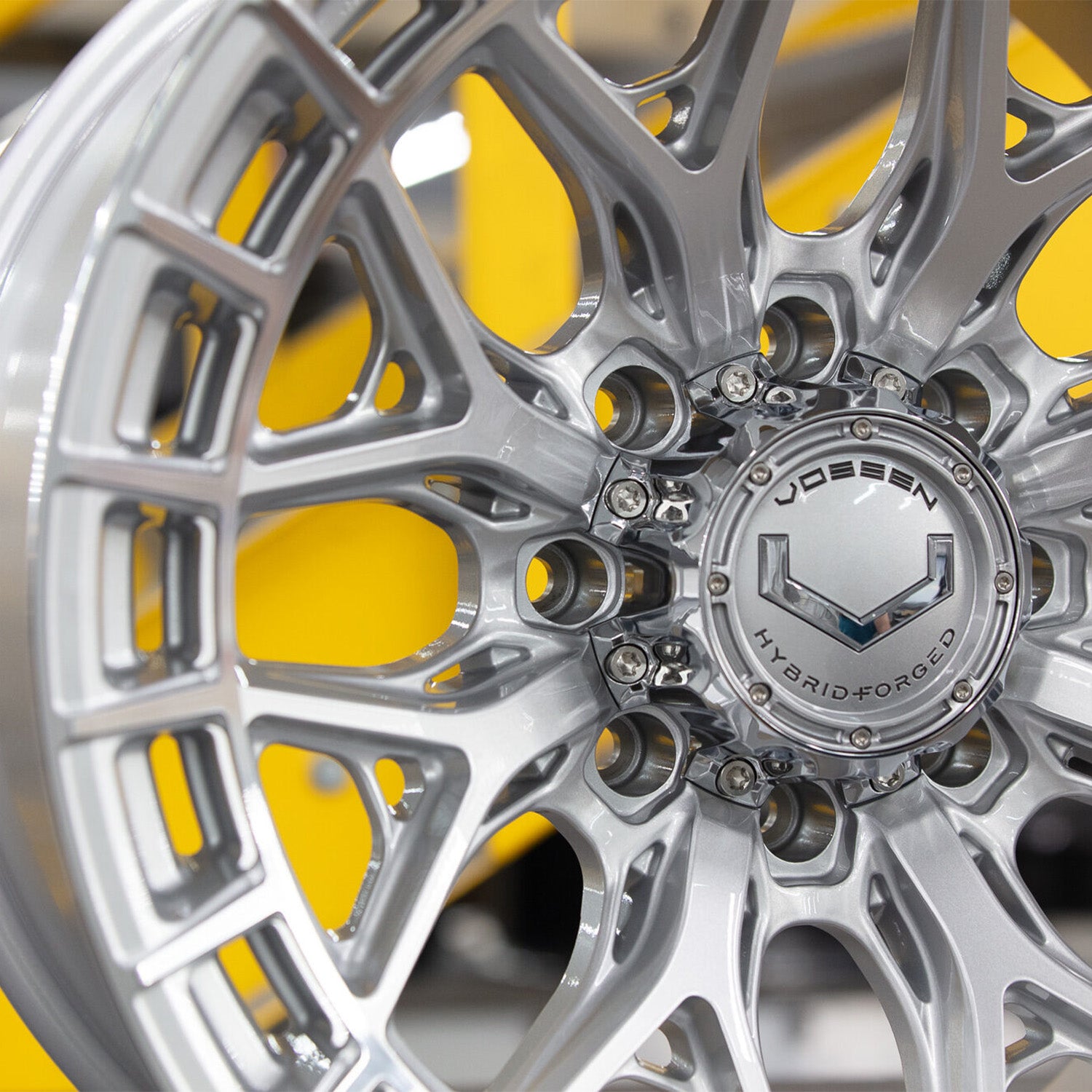 Vossen HFX-1 Forged Alloy Wheels In Silver Polished (8-Lug)