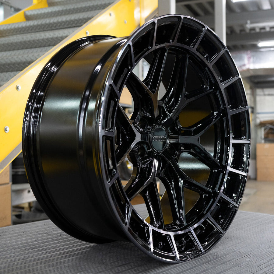Vossen HFX-1 Forged Alloy Wheels In Tinted Gloss Black (6-Lug)