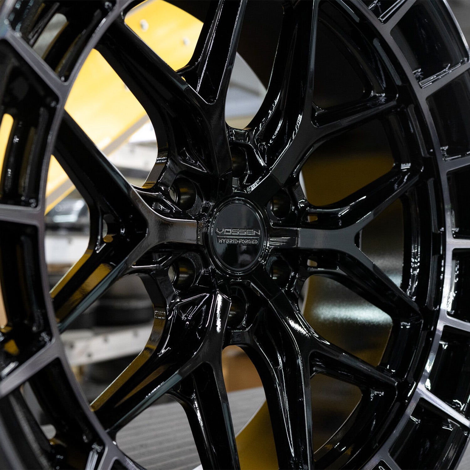 Vossen HFX-1 Forged Alloy Wheels In Tinted Gloss Black (6-Lug)