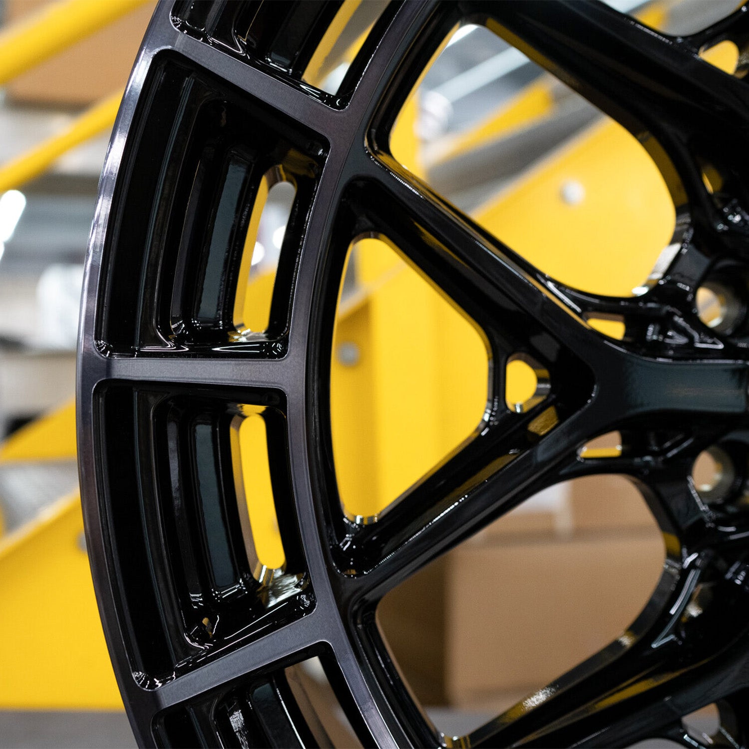 Vossen HFX-1 Forged Alloy Wheels In Tinted Gloss Black (6-Lug)
