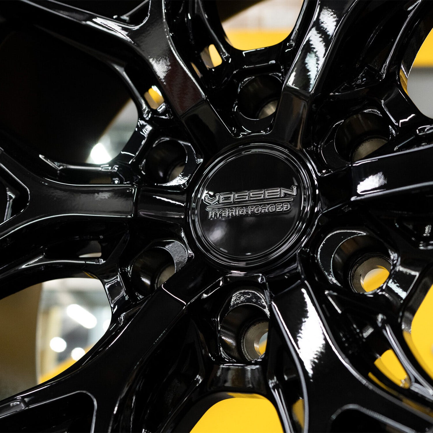 Vossen HFX-1 Forged Alloy Wheels In Tinted Gloss Black (6-Lug)