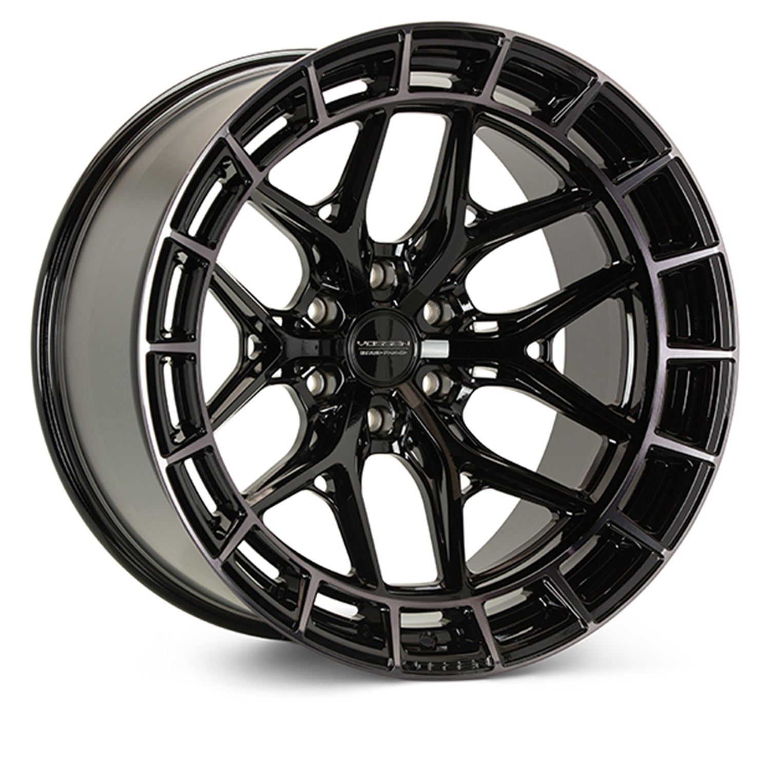 Vossen HFX-1 Forged Alloy Wheels In Tinted Gloss Black (6-Lug)
