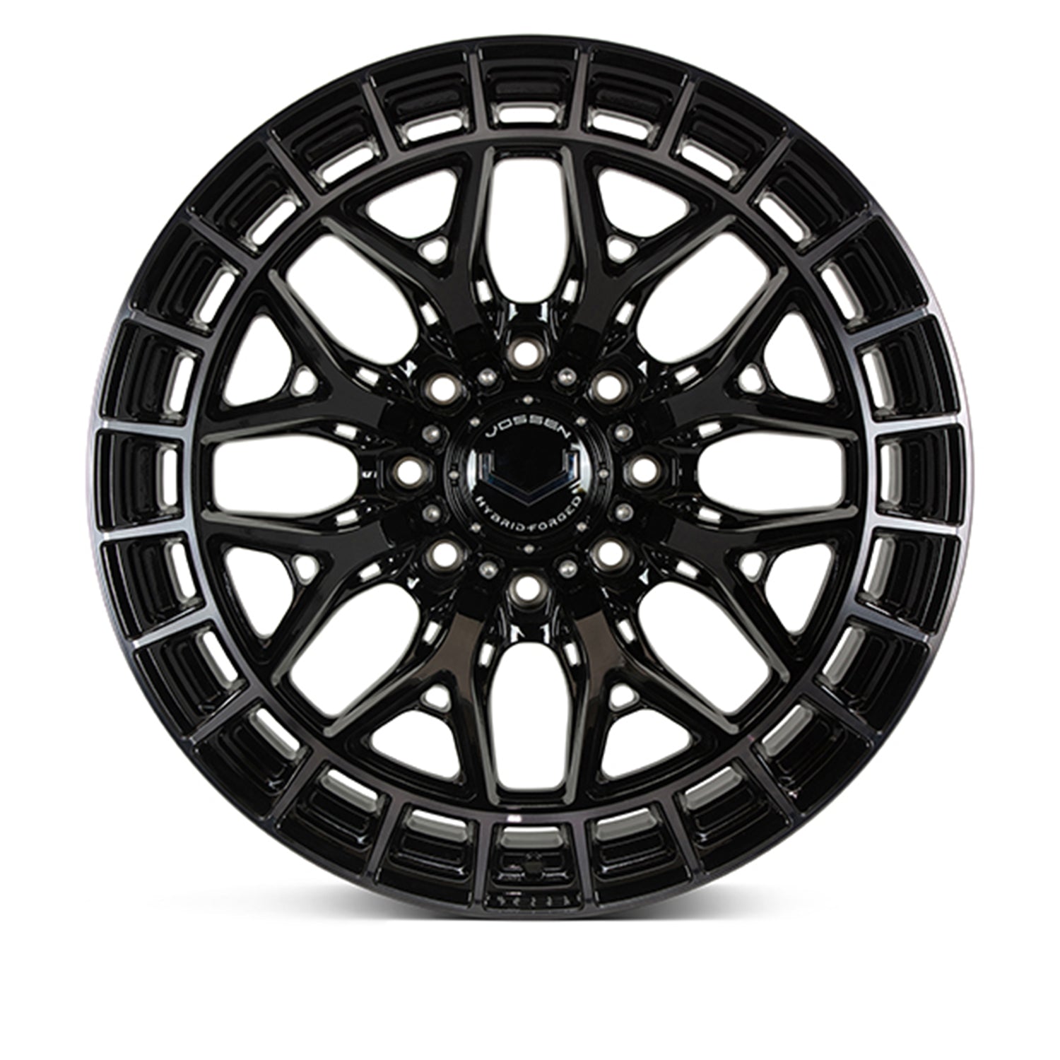 Vossen HFX-1 Forged Alloy Wheels In Tinted Gloss Black (8-Lug)