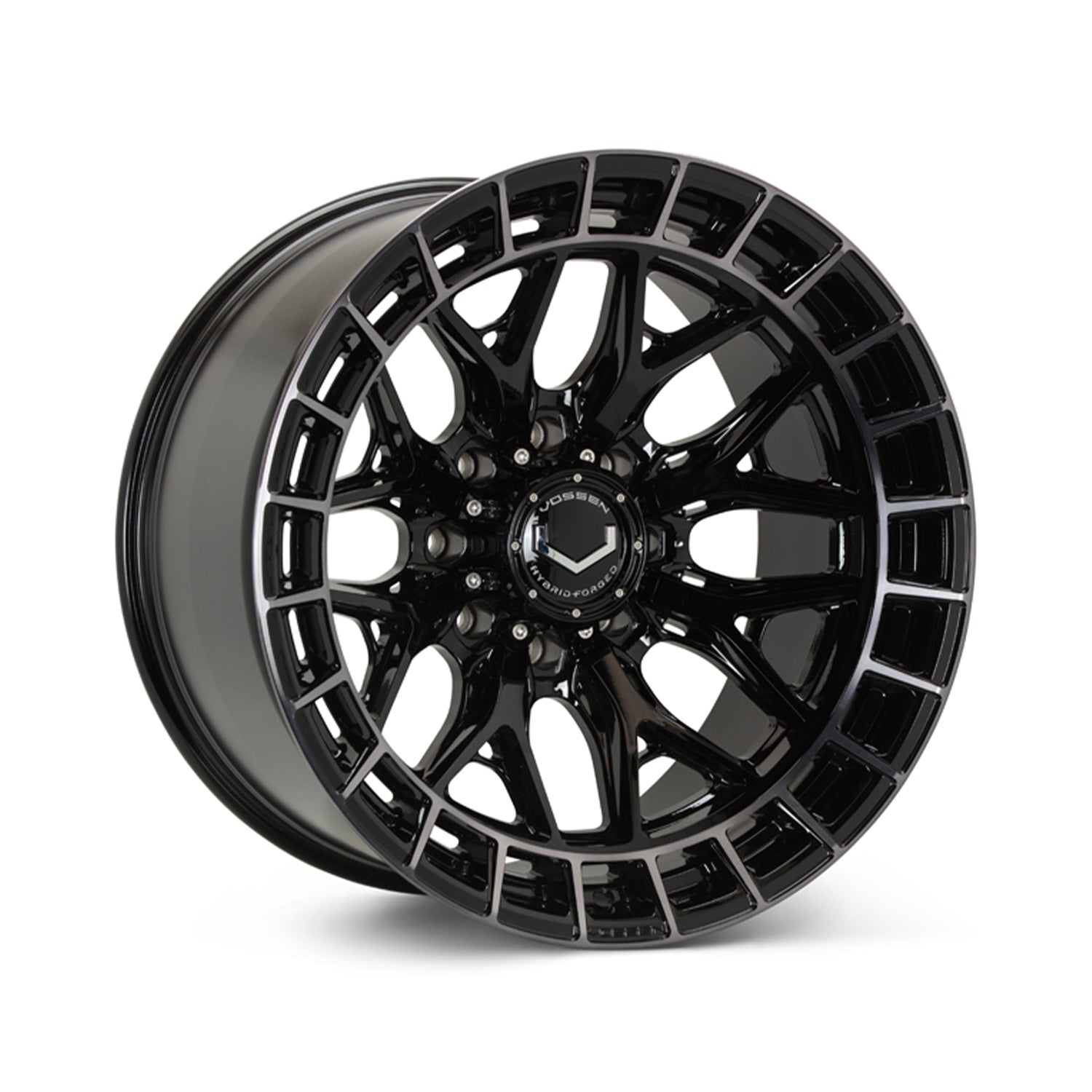 Vossen HFX-1 Forged Alloy Wheels In Tinted Gloss Black (8-Lug)