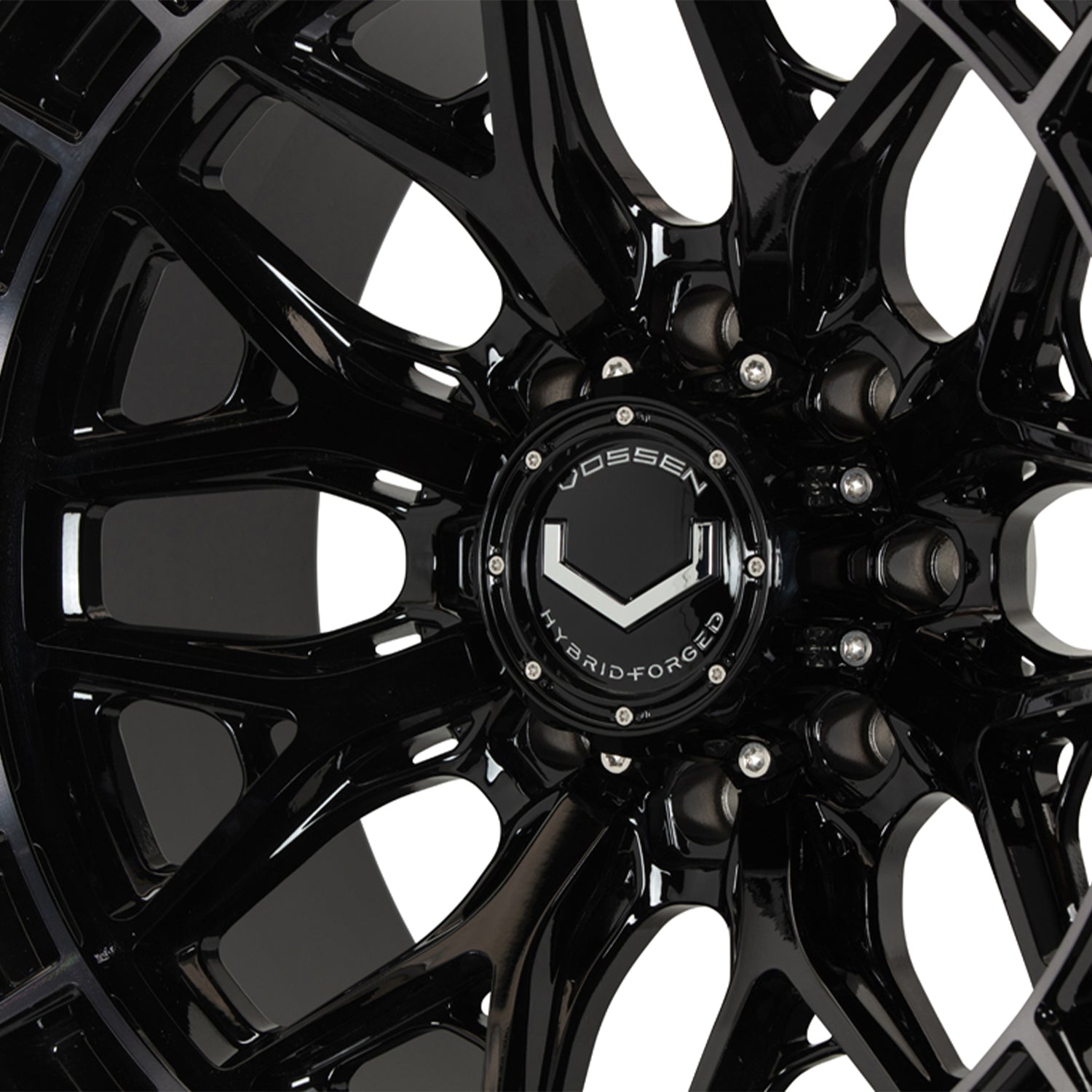 Vossen HFX-1 Forged Alloy Wheels In Tinted Gloss Black (8-Lug)