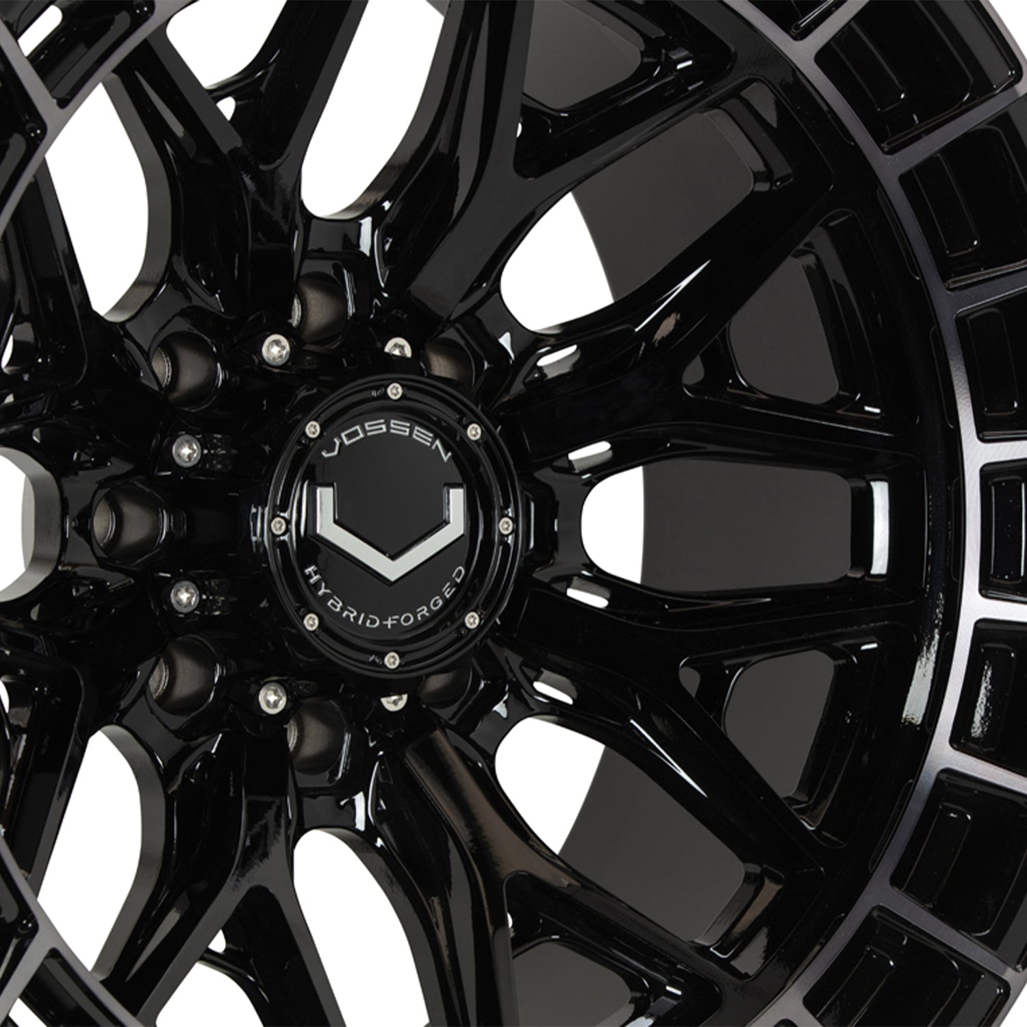 Vossen HFX-1 Forged Alloy Wheels In Tinted Gloss Black (8-Lug)