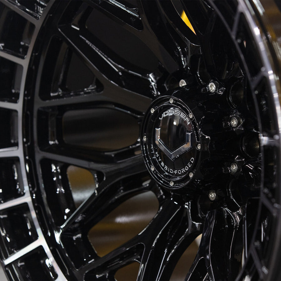 Vossen HFX-1 Forged Alloy Wheels In Tinted Gloss Black (8-Lug)