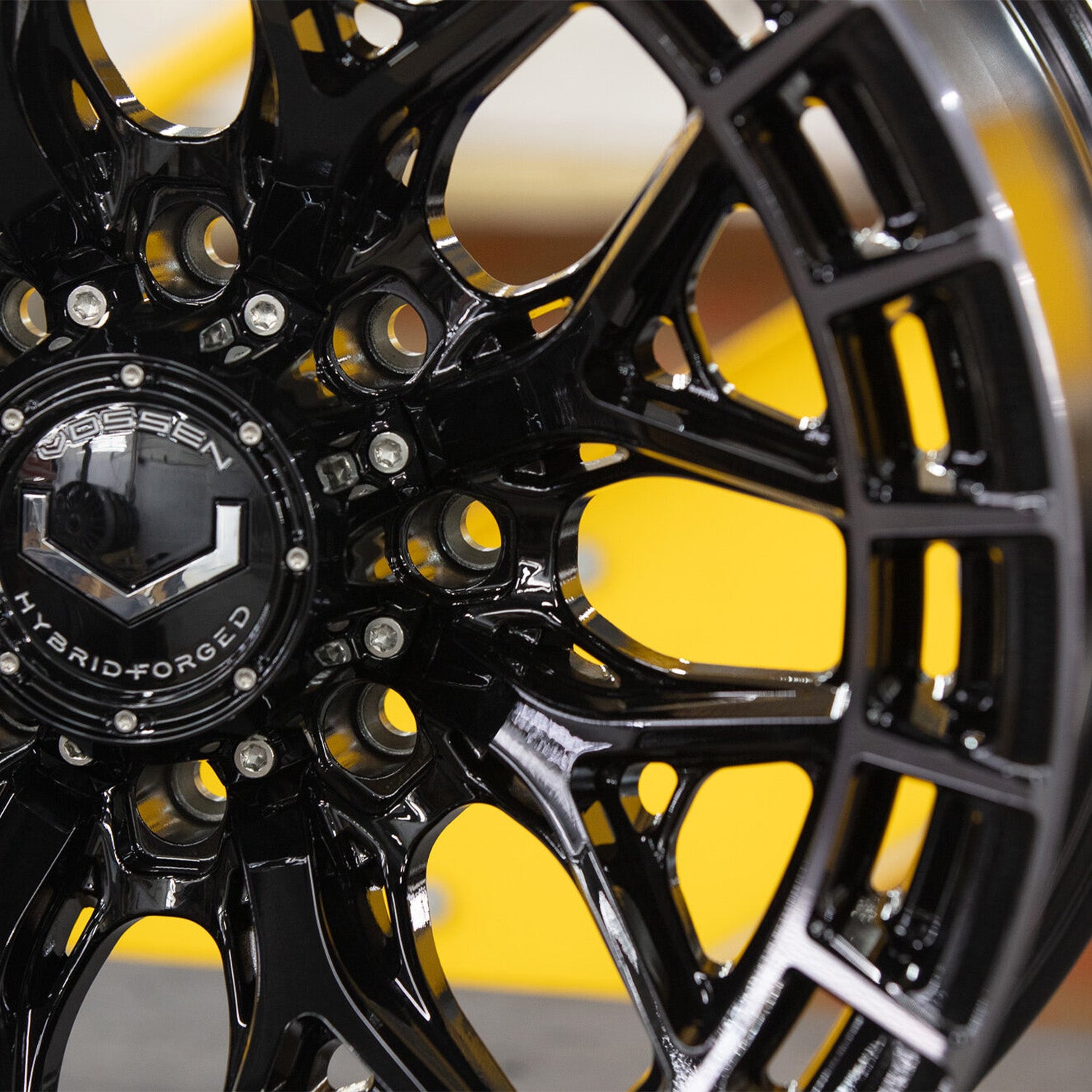 Vossen HFX-1 Forged Alloy Wheels In Tinted Gloss Black (8-Lug)