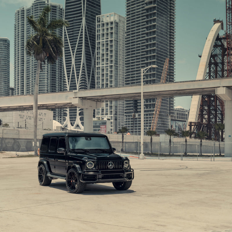 Vossen HFX-2 Forged Alloy Wheels In Gloss Black (5-Lug)