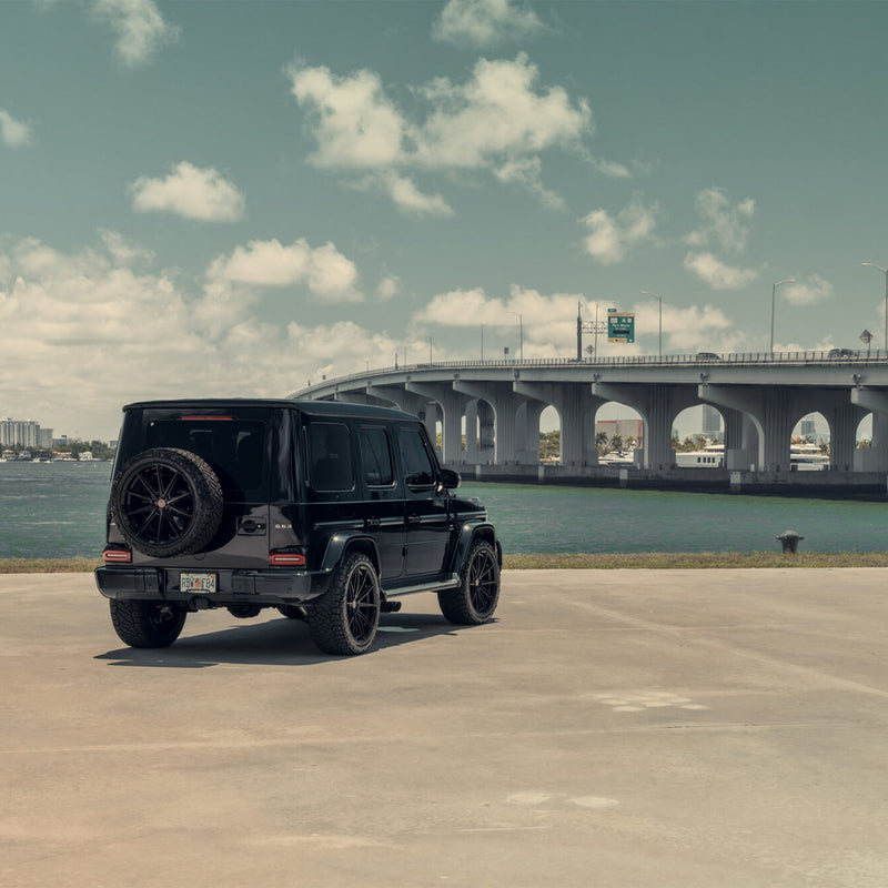 Vossen HFX-2 Forged Alloy Wheels In Gloss Black (5-Lug)
