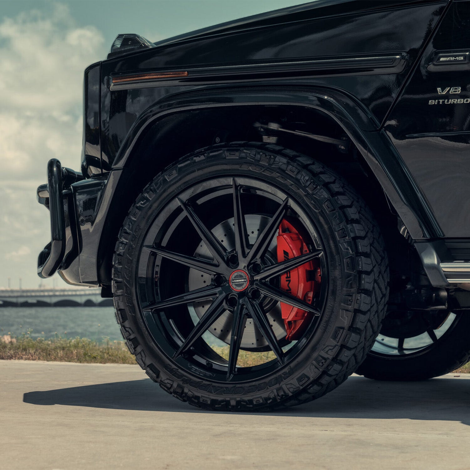Vossen HFX-2 Forged Alloy Wheels In Gloss Black (5-Lug)