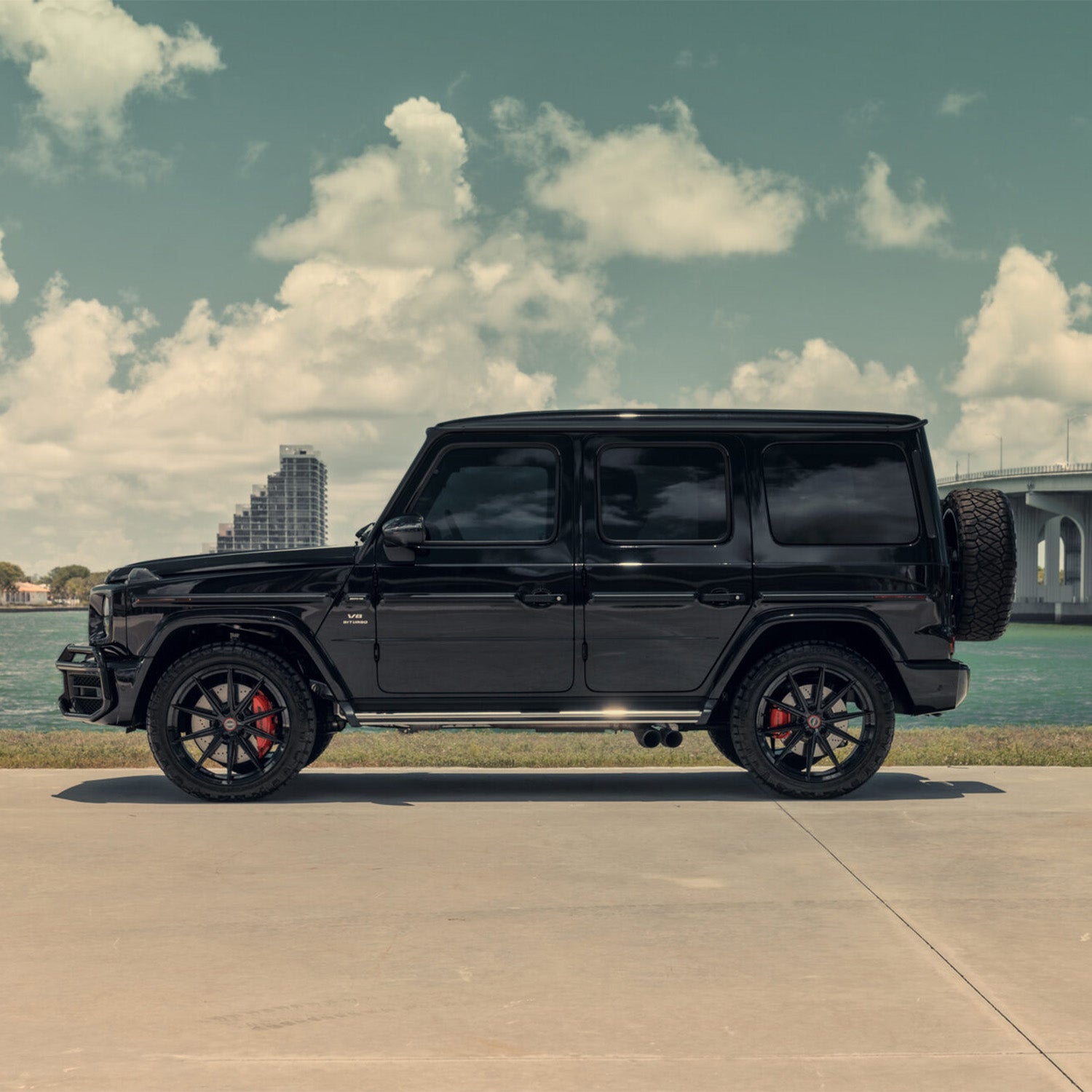 Vossen HFX-2 Forged Alloy Wheels In Gloss Black (5-Lug)