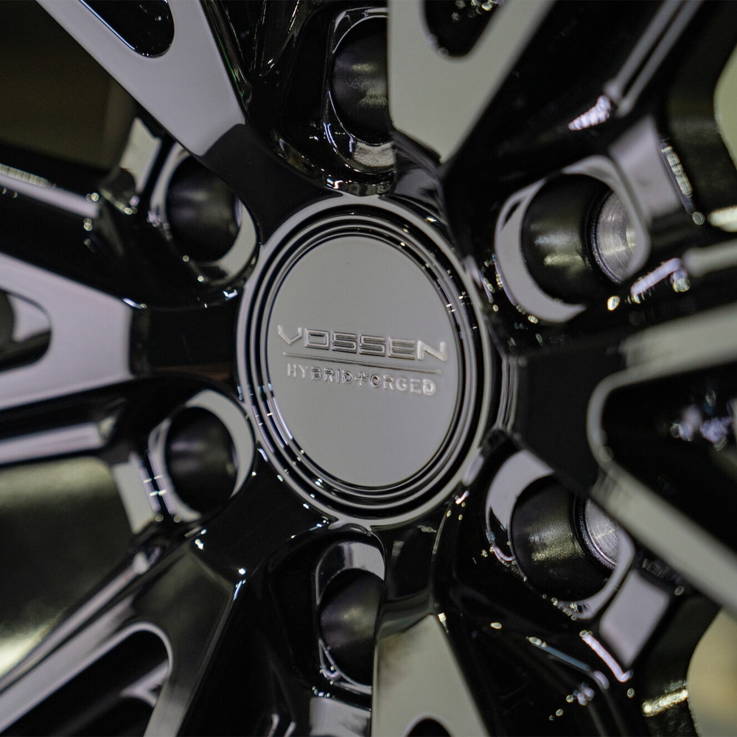 Vossen HFX-2 Forged Alloy Wheels In Gloss Black (6-Lug)