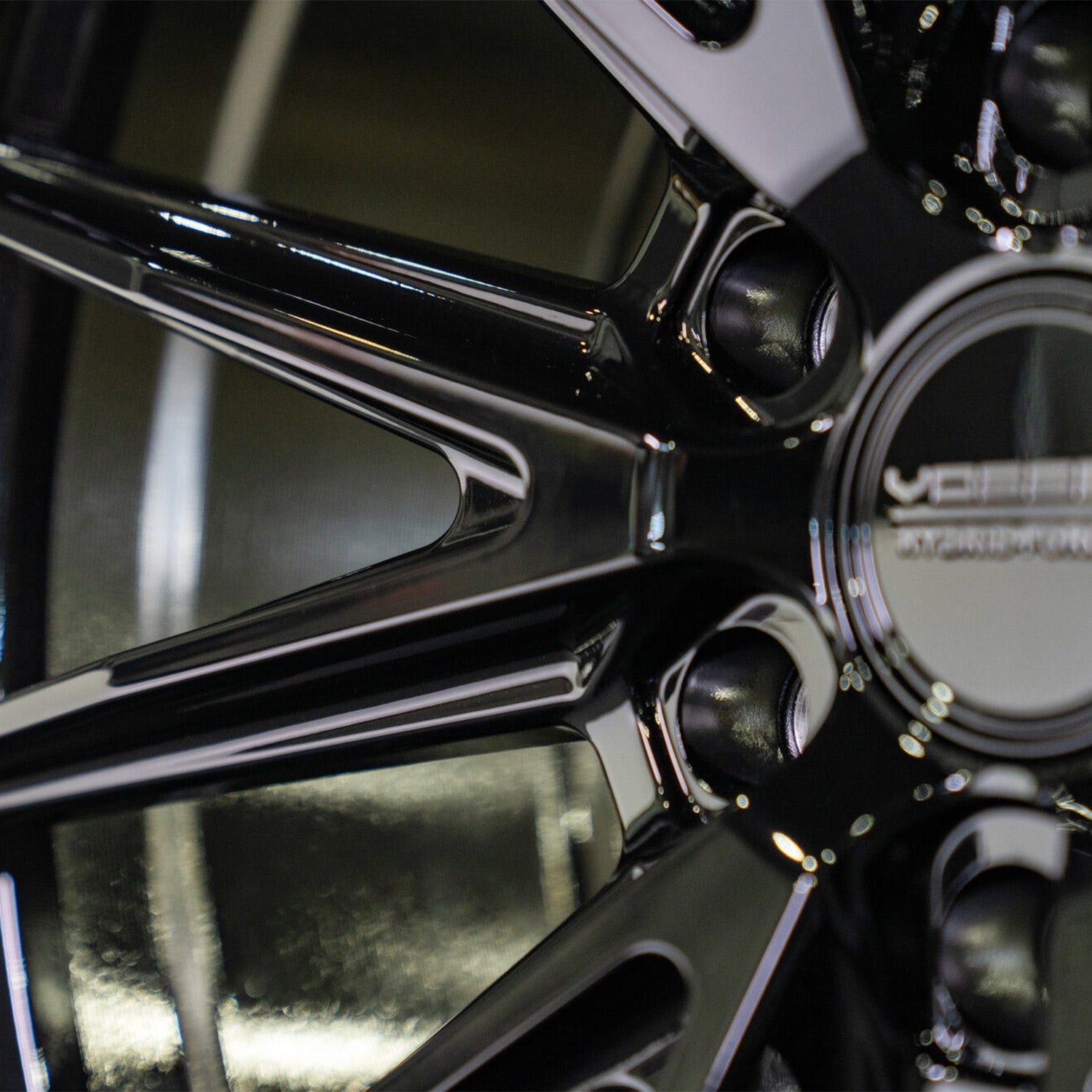 Vossen HFX-2 Forged Alloy Wheels In Gloss Black (6-Lug)