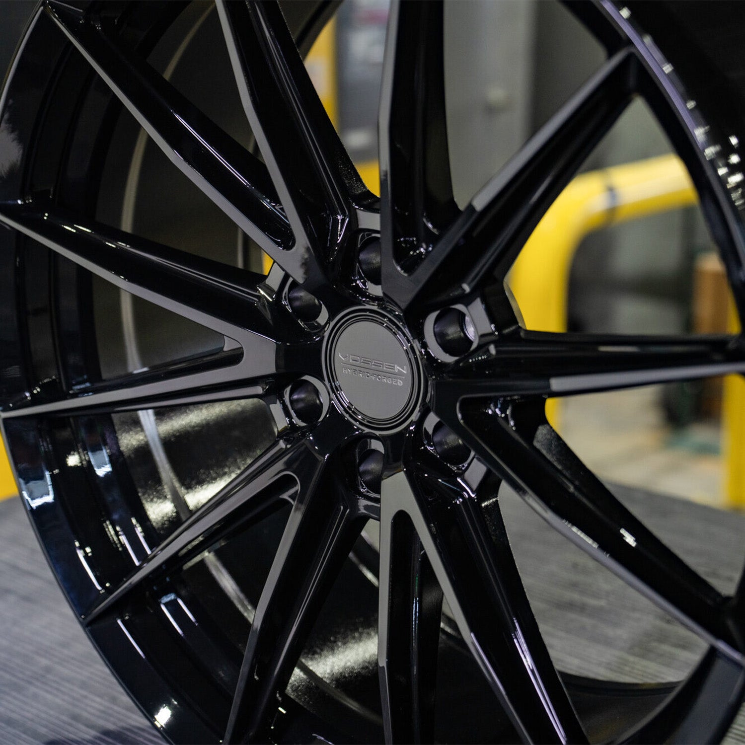 Vossen HFX-2 Forged Alloy Wheels In Gloss Black (6-Lug)