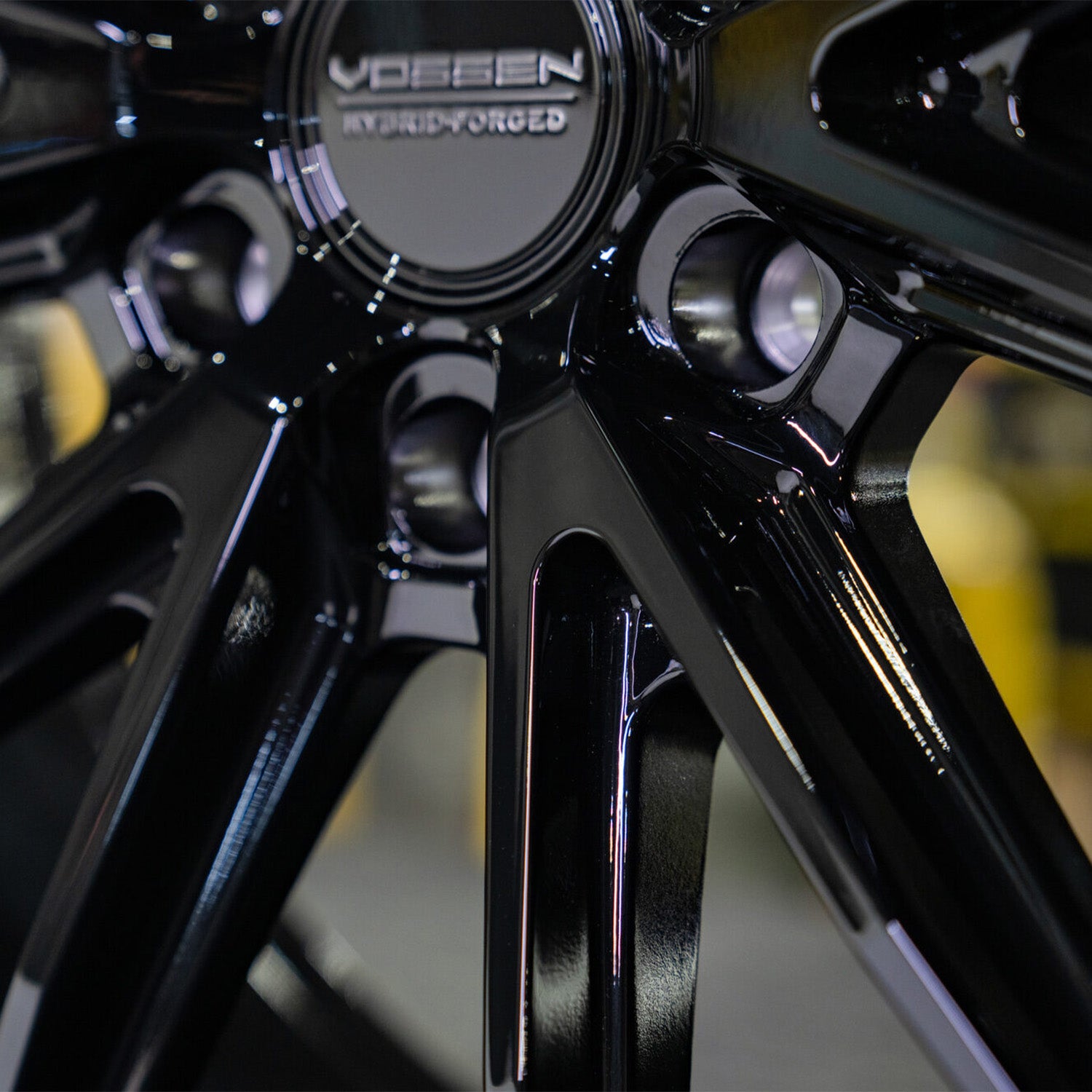 Vossen HFX-2 Forged Alloy Wheels In Gloss Black (6-Lug)