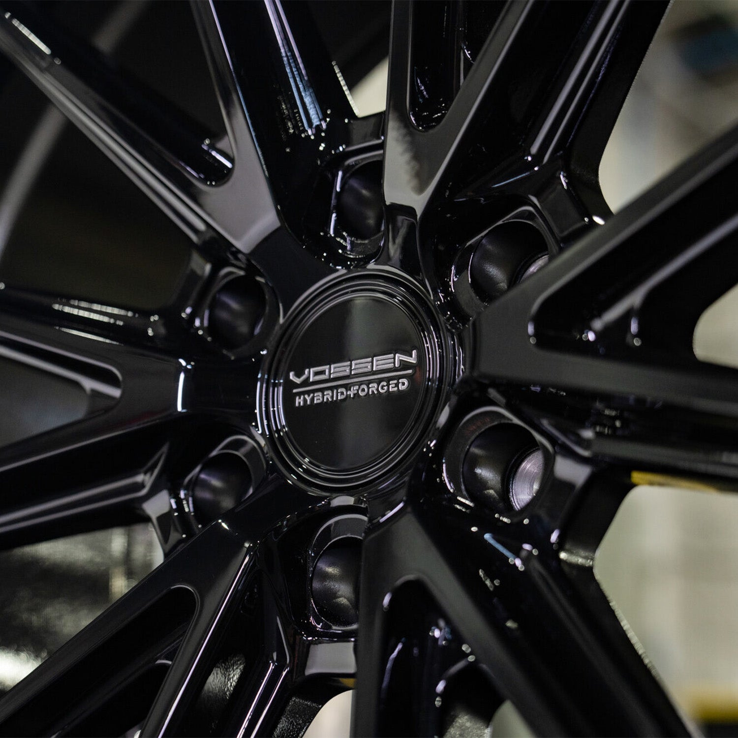 Vossen HFX-2 Forged Alloy Wheels In Gloss Black (6-Lug)