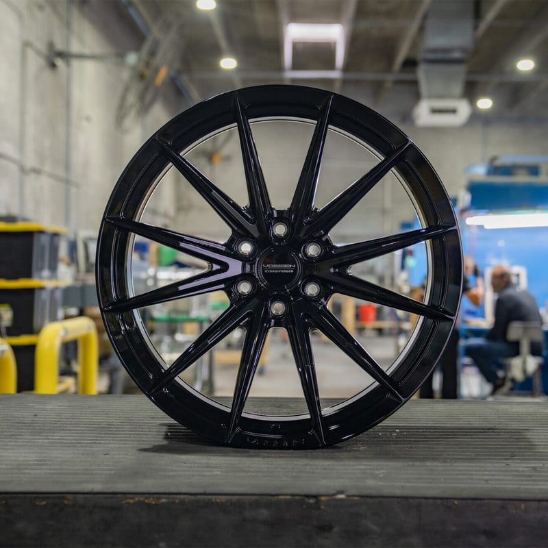 Vossen HFX-2 Forged Alloy Wheels In Gloss Black (6-Lug)
