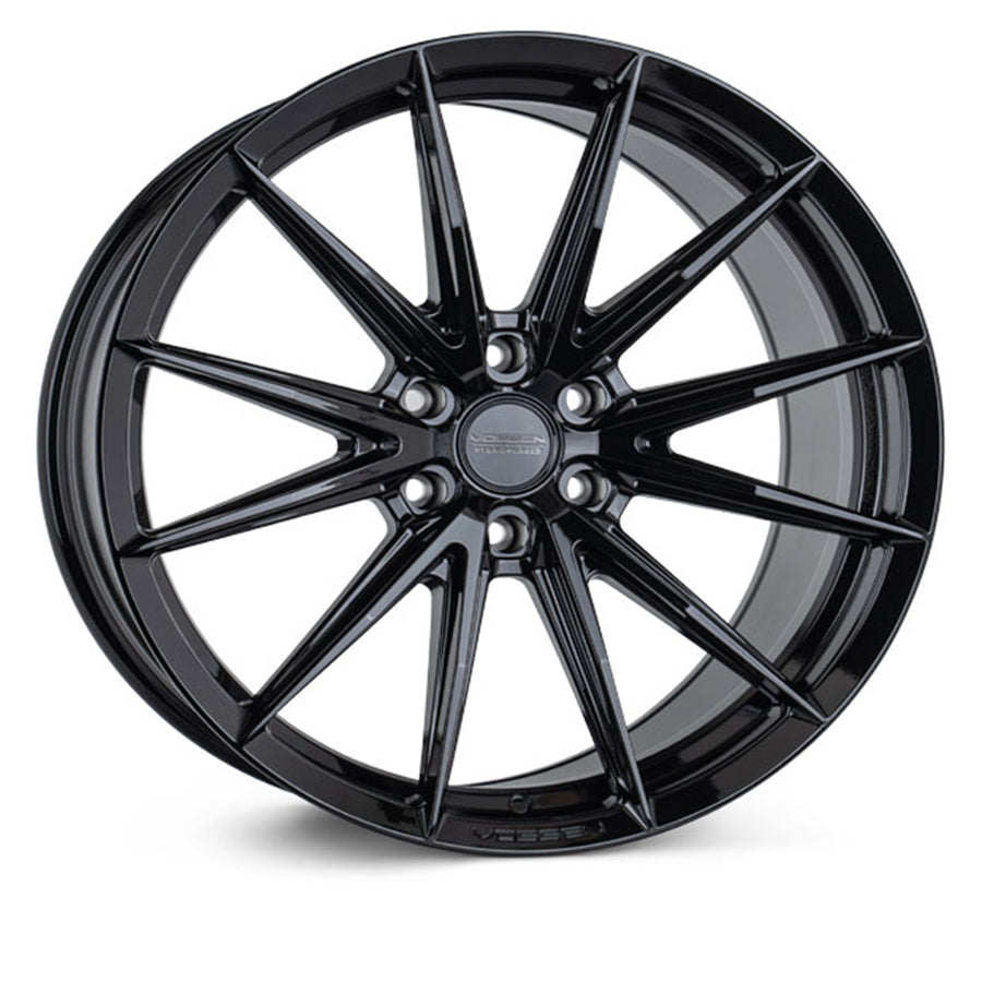 Vossen HFX-2 Forged Alloy Wheels In Gloss Black (6-Lug)
