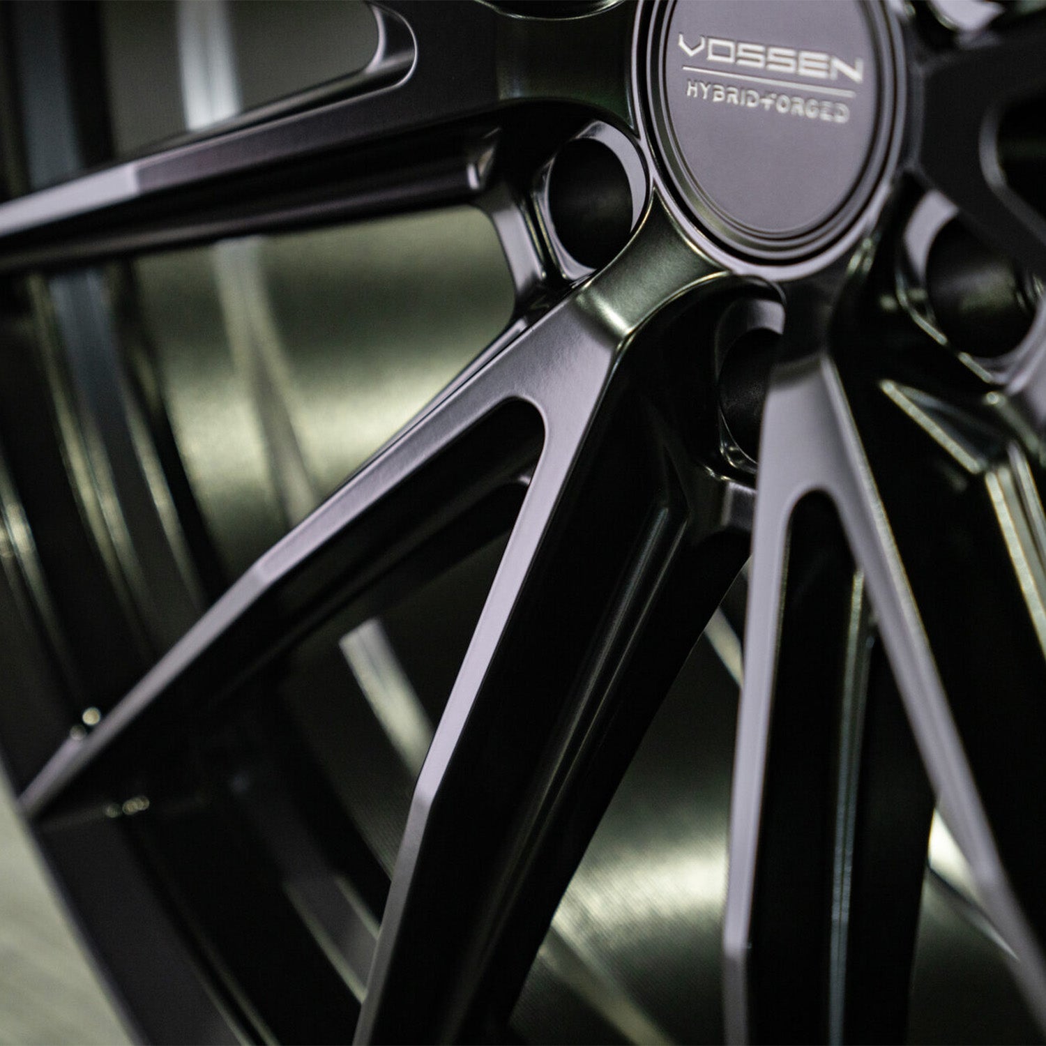Vossen HFX-2 Forged Alloy Wheels In Satin Black (6-Lug)