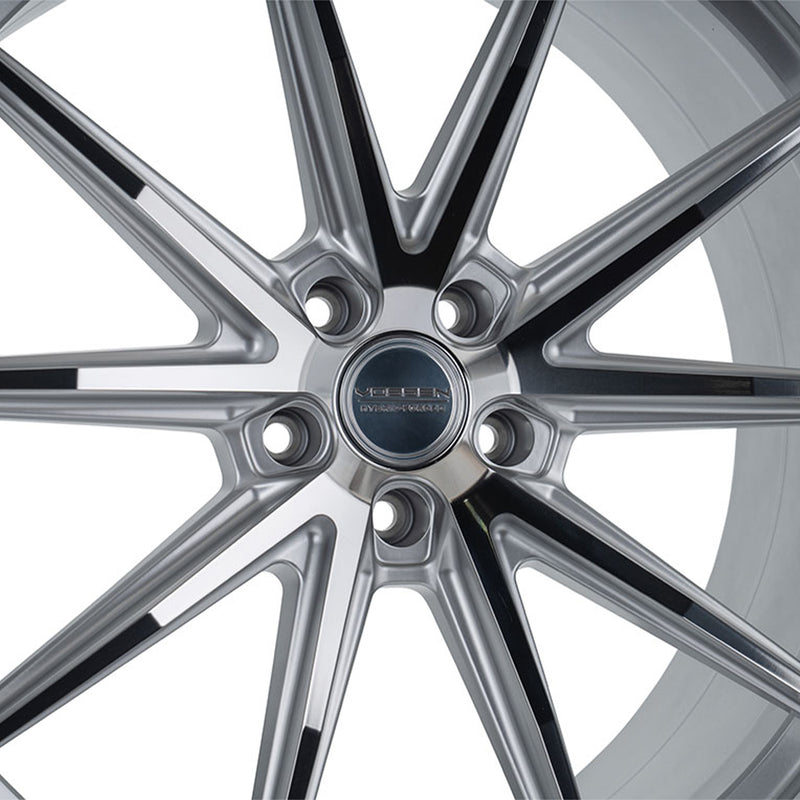 Vossen HFX-2 Forged Alloy Wheels In Silver Polished (5-Lug)