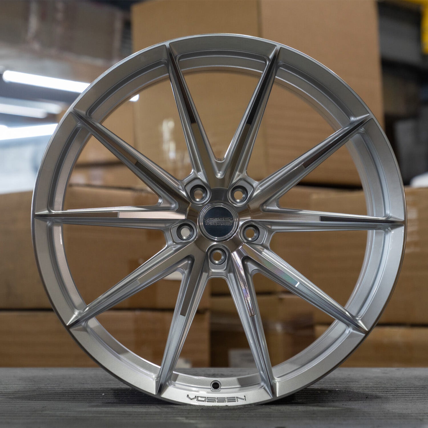 Vossen HFX-2 Forged Alloy Wheels In Silver Polished (5-Lug)