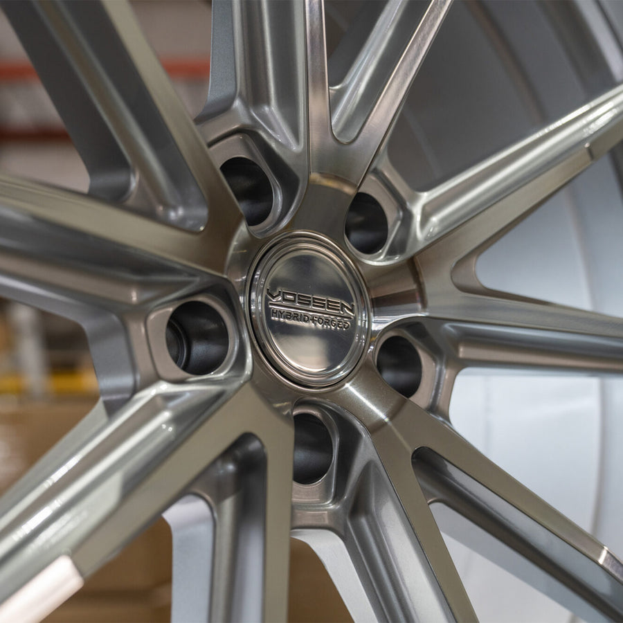 Vossen HFX-2 Forged Alloy Wheels In Silver Polished (5-Lug)