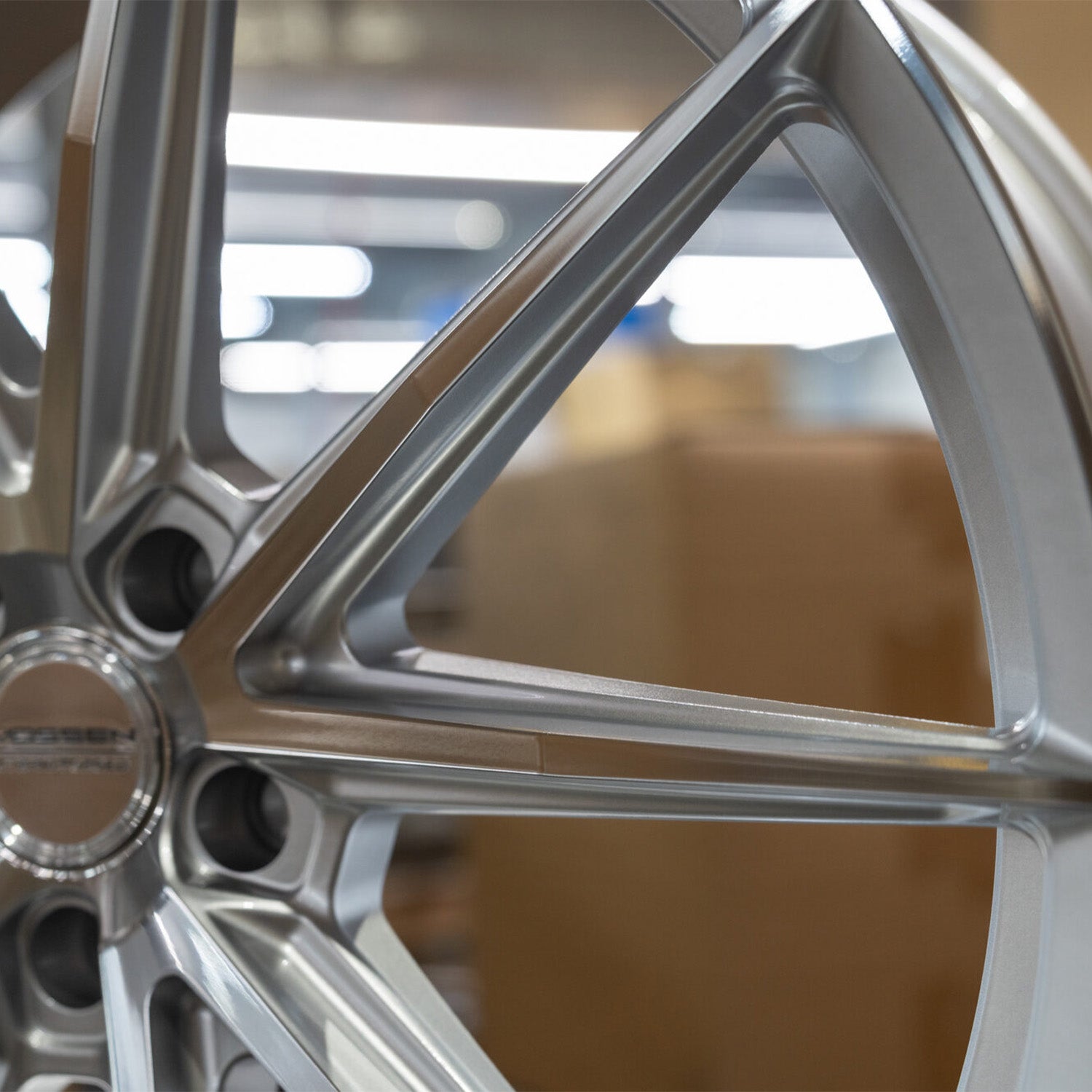 Vossen HFX-2 Forged Alloy Wheels In Silver Polished (5-Lug)